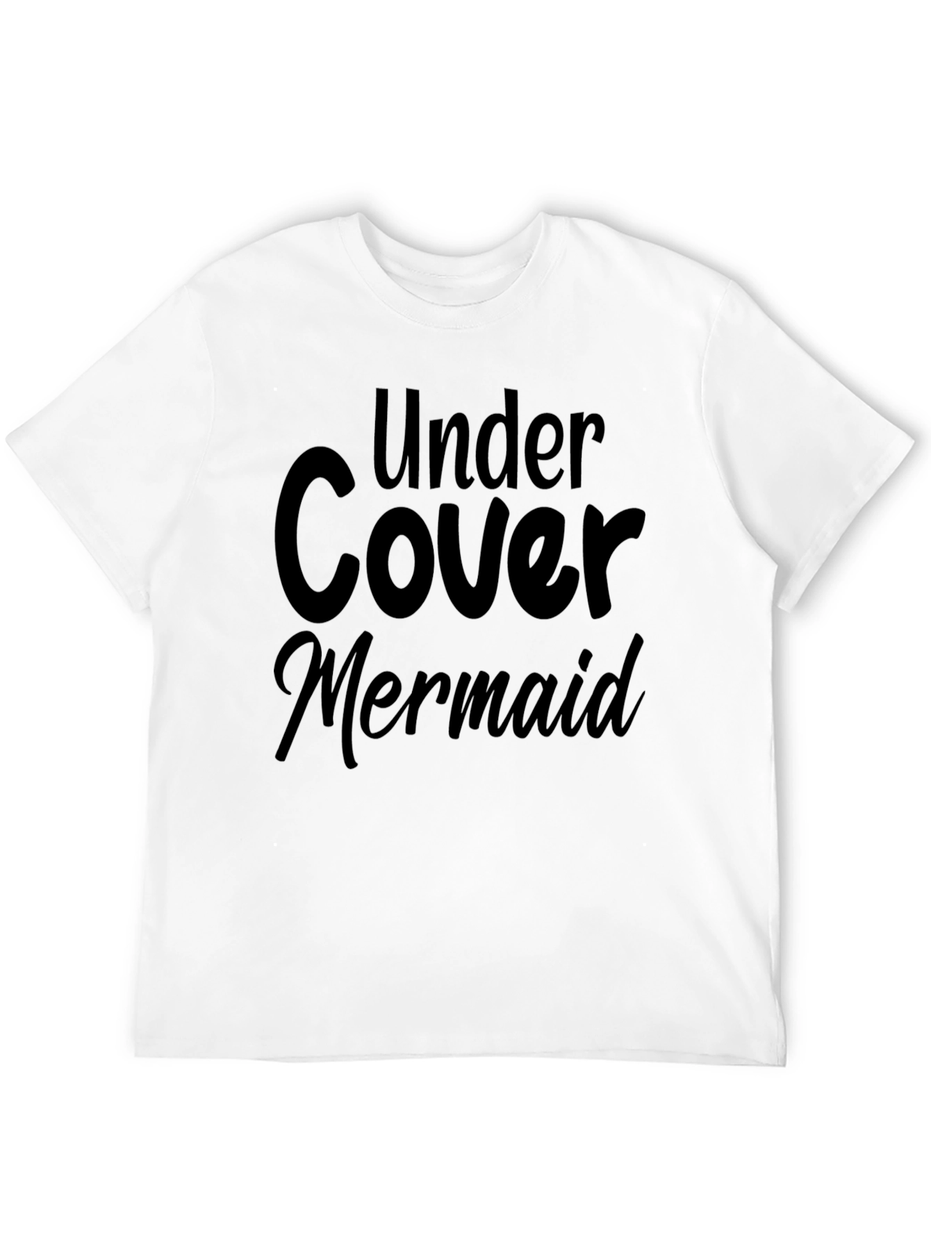 Undercover Mermaid Black T-Shirt - 12