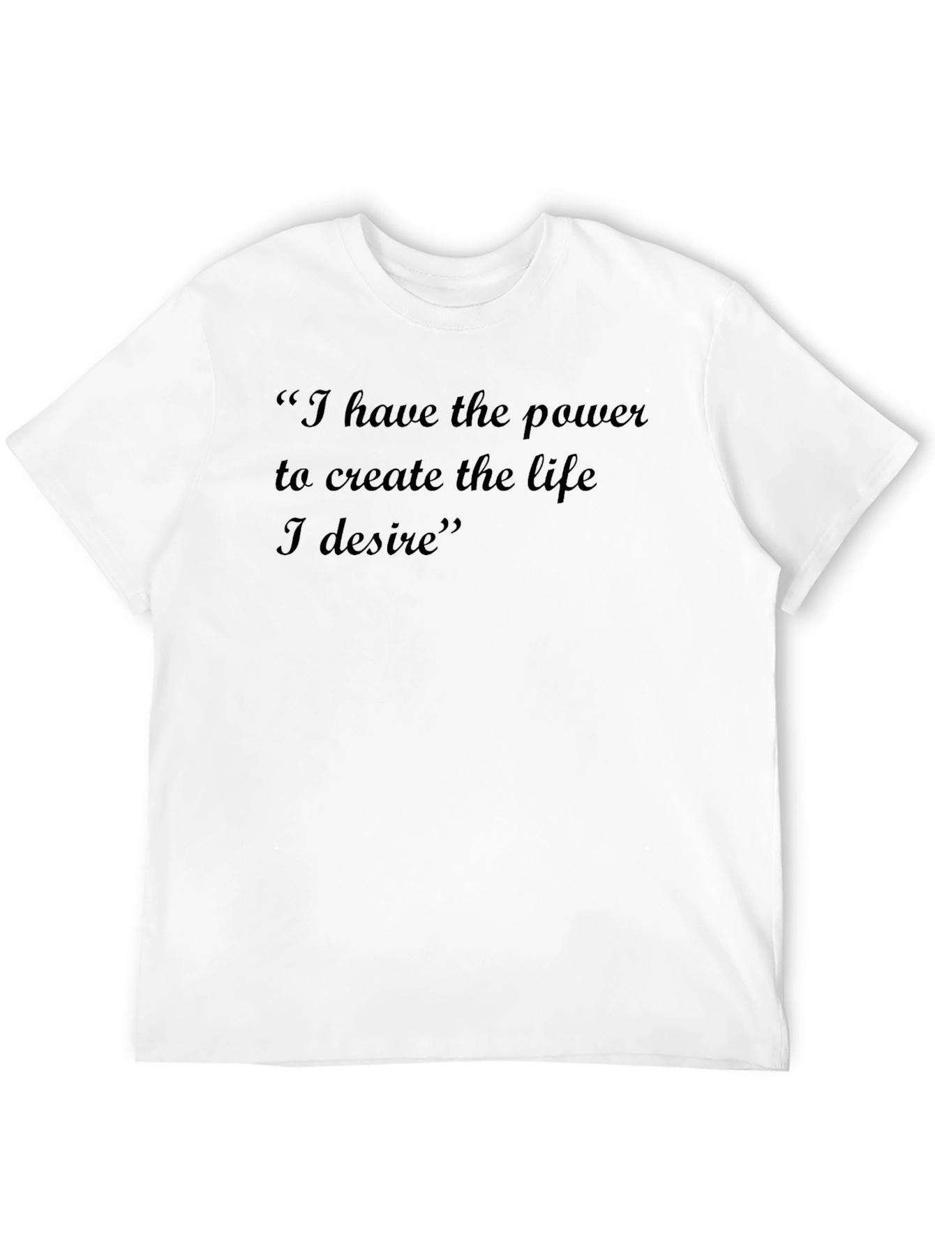 Black Empowering Quote T-Shirt view 12