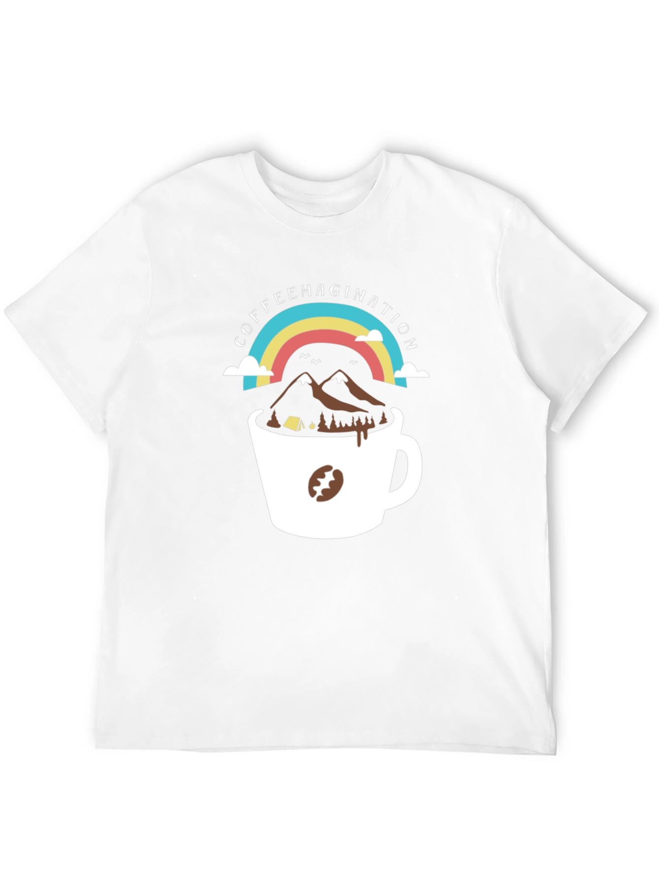 Black CoffeeMagination T-Shirt view 12