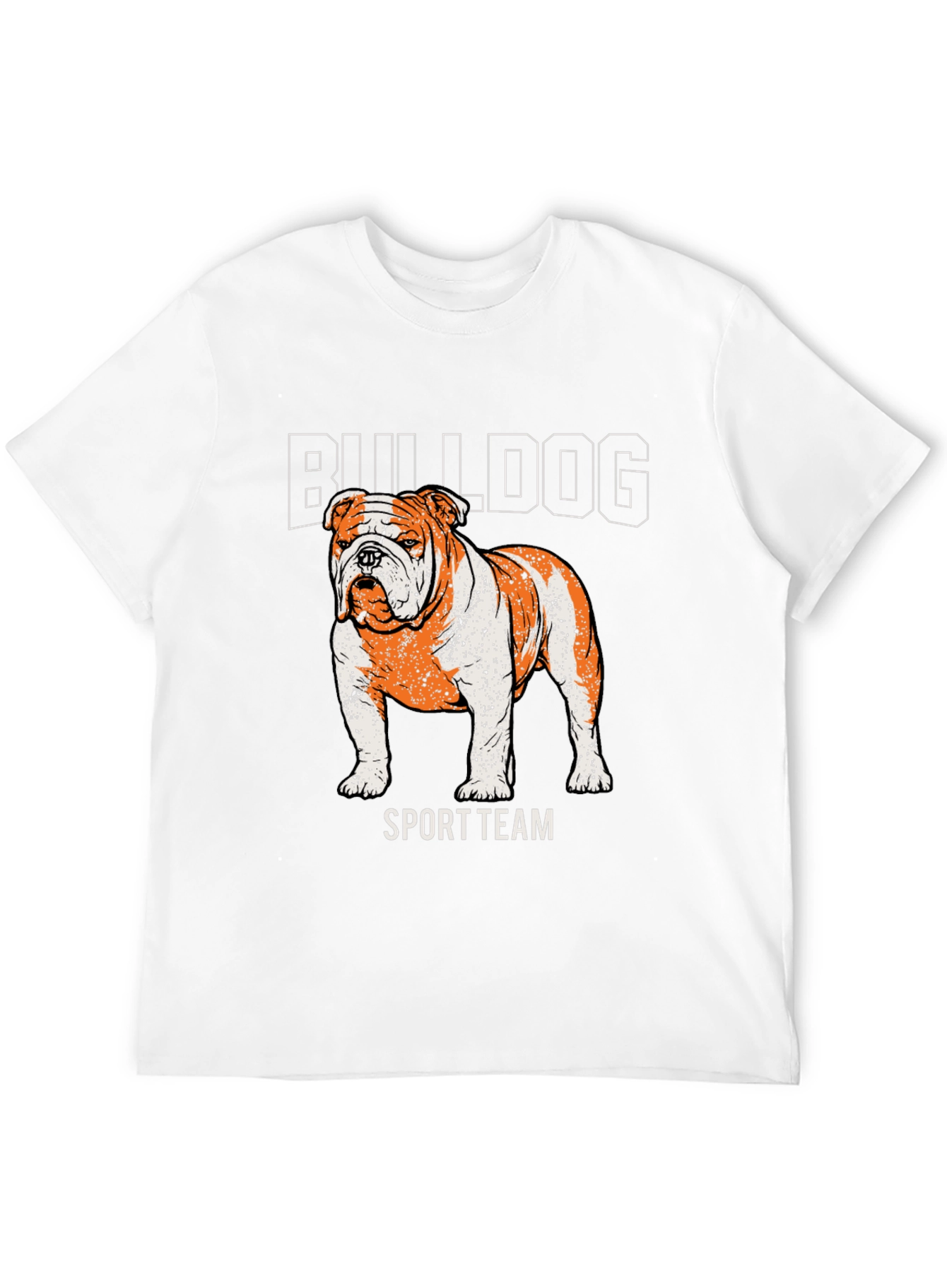 Black Bulldog Sport Team Graphic Tee - Black view 12