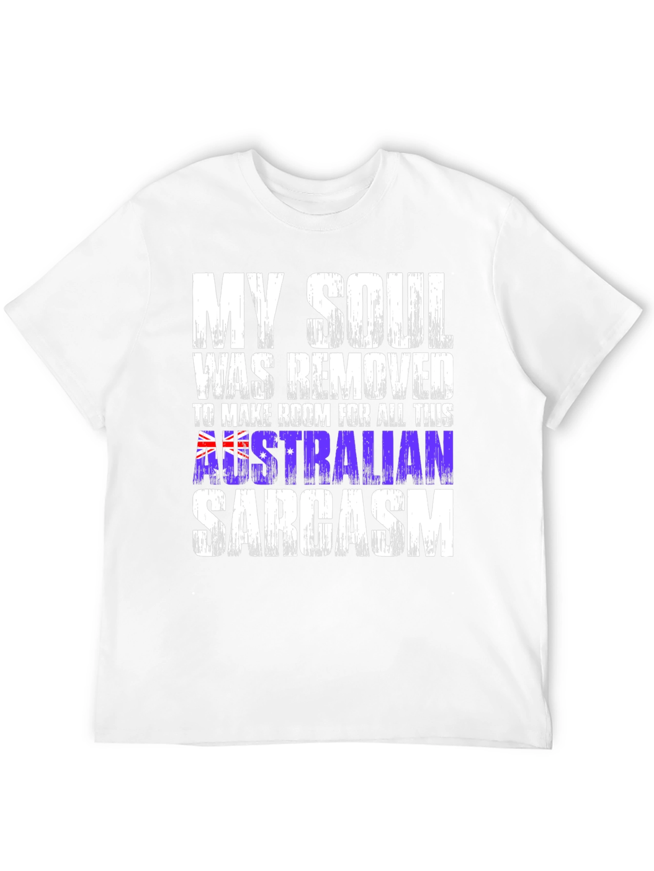 Black Funny Australian Sarcasm T-Shirt view 12