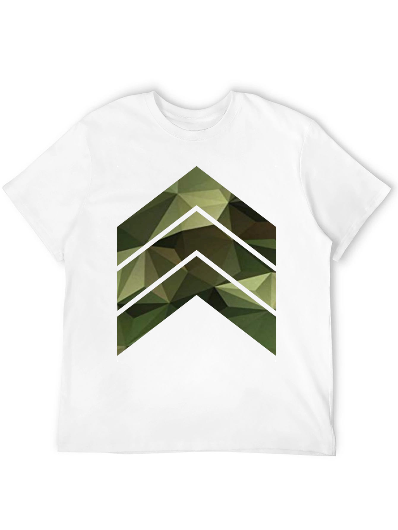 Black Modern Camo Arrow T-Shirt view 12