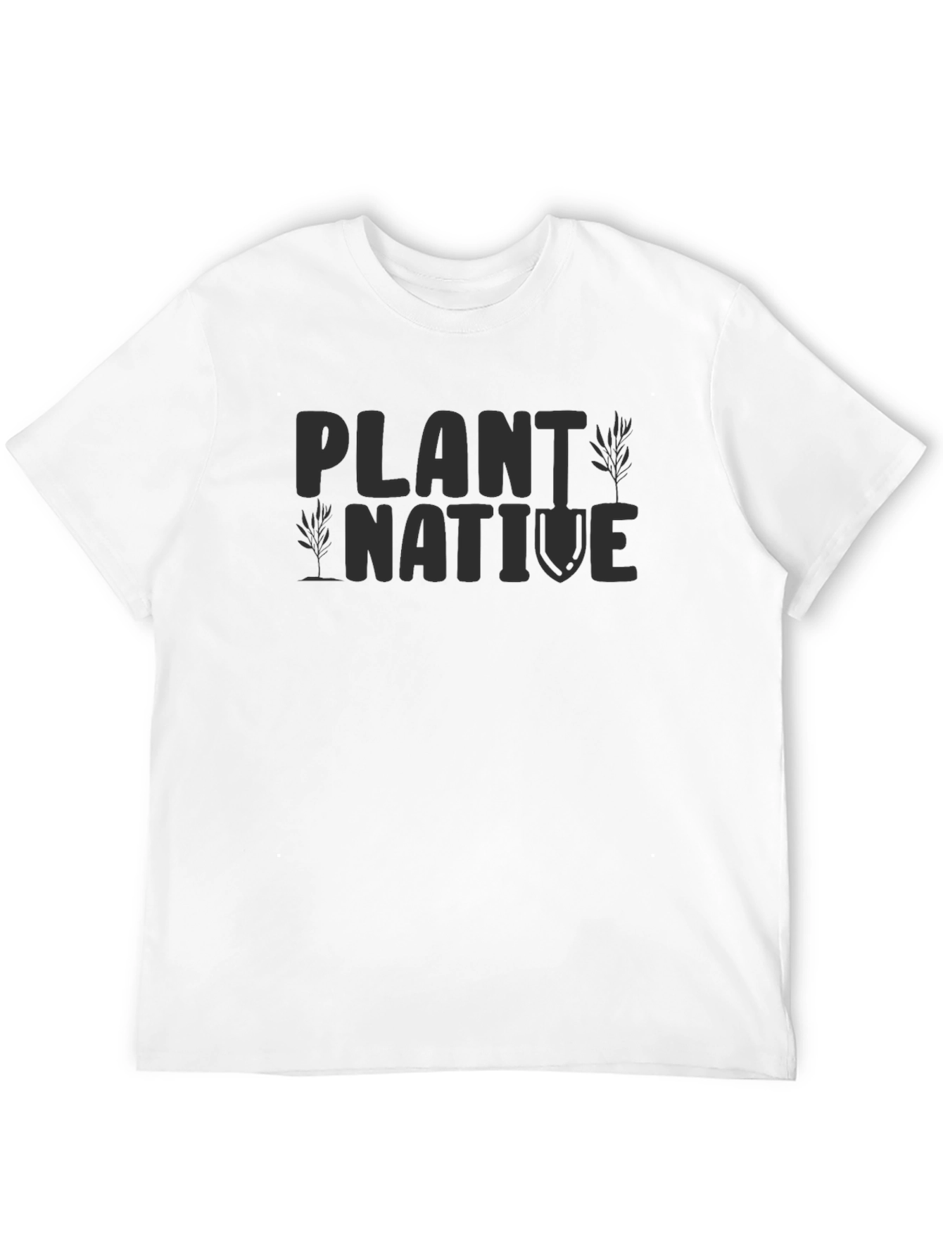Black Plant Native Graphic Tee - Eco Friendly view 12