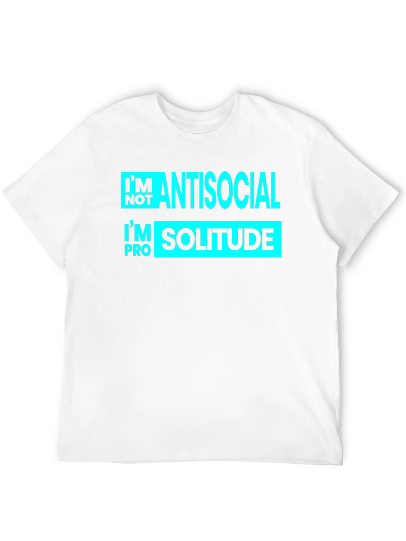 Black Antisocial Solitude Graphic T-Shirt view 12