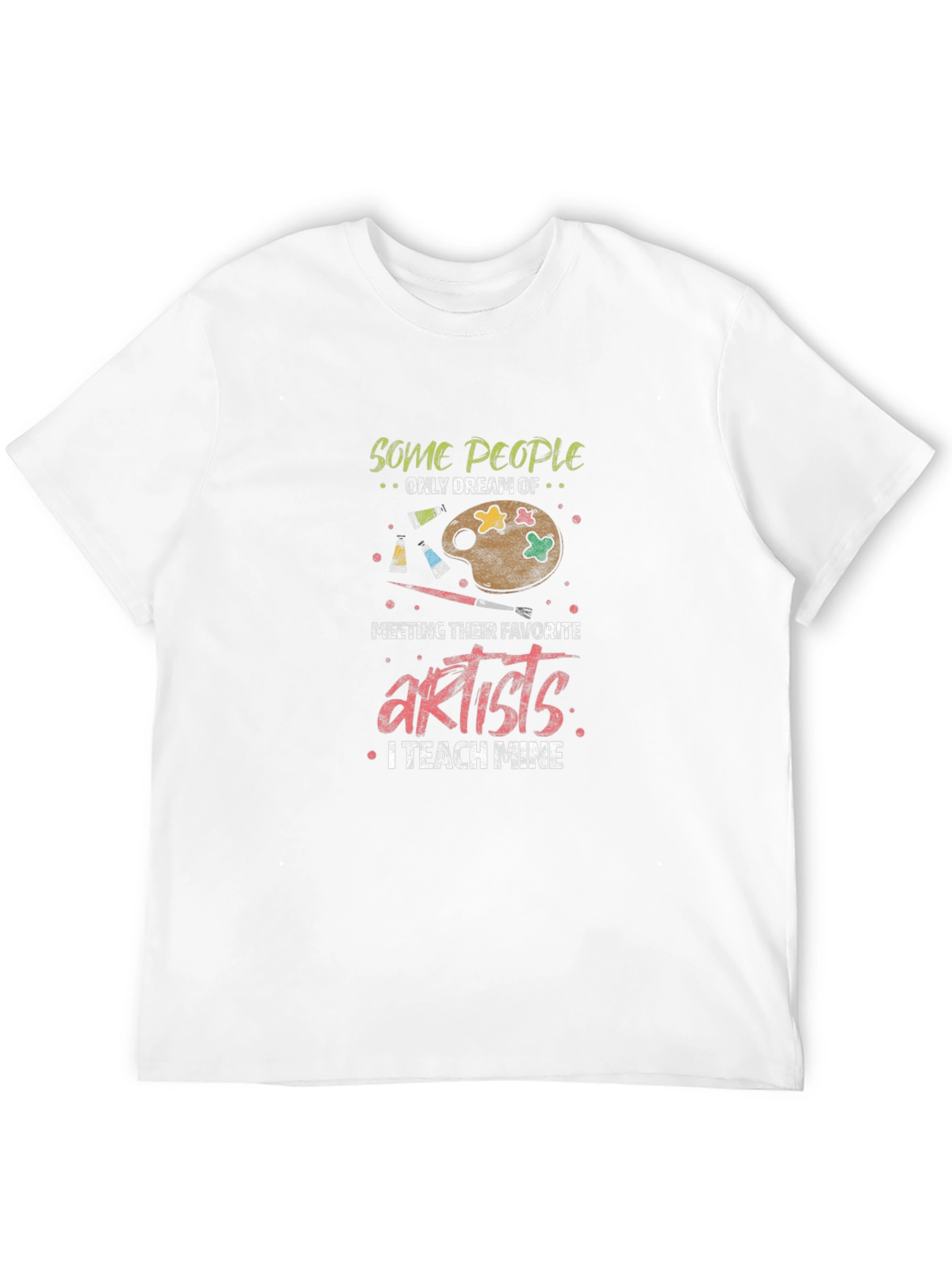 Black Artist Teacher Graphic Tee view 12