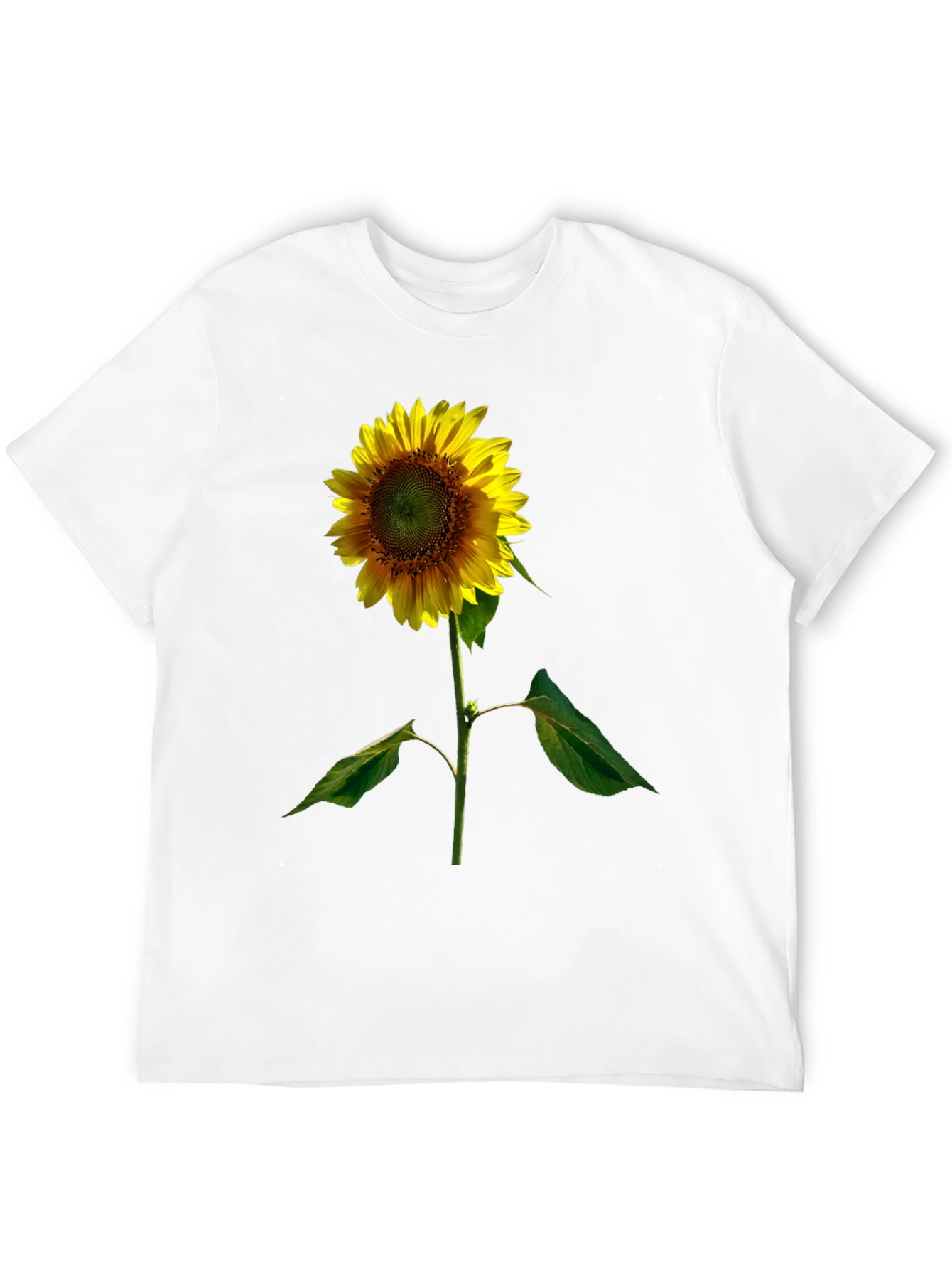 Black Sunflower Graphic Black Tee view 12