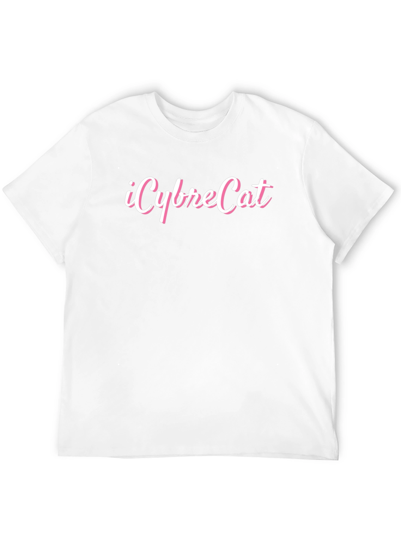 Black iCybreCat Black Graphic Tee - Stylish & Comfy! view 12