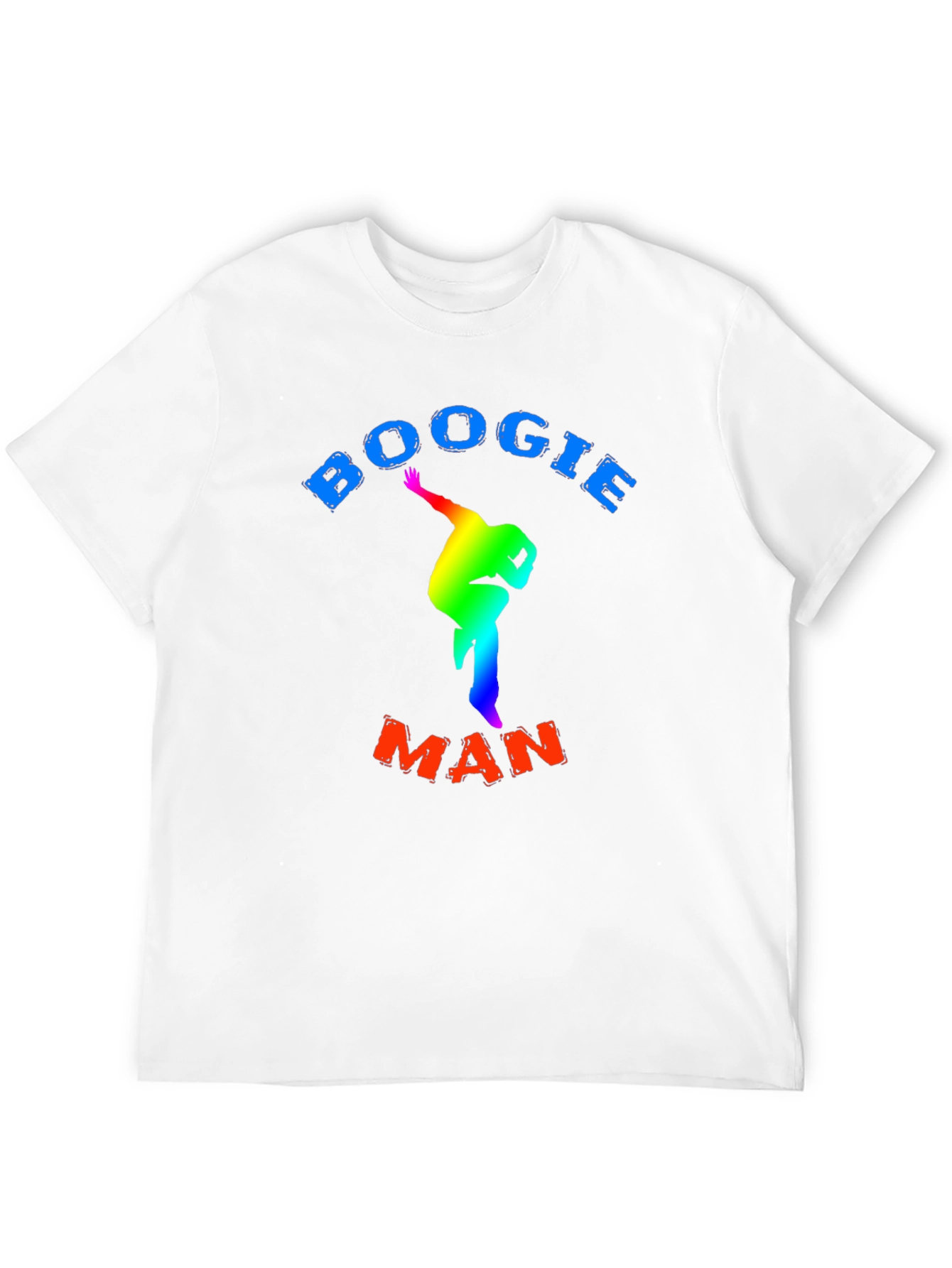 Black Boogie Man T-Shirt - Rainbow Dancer view 12