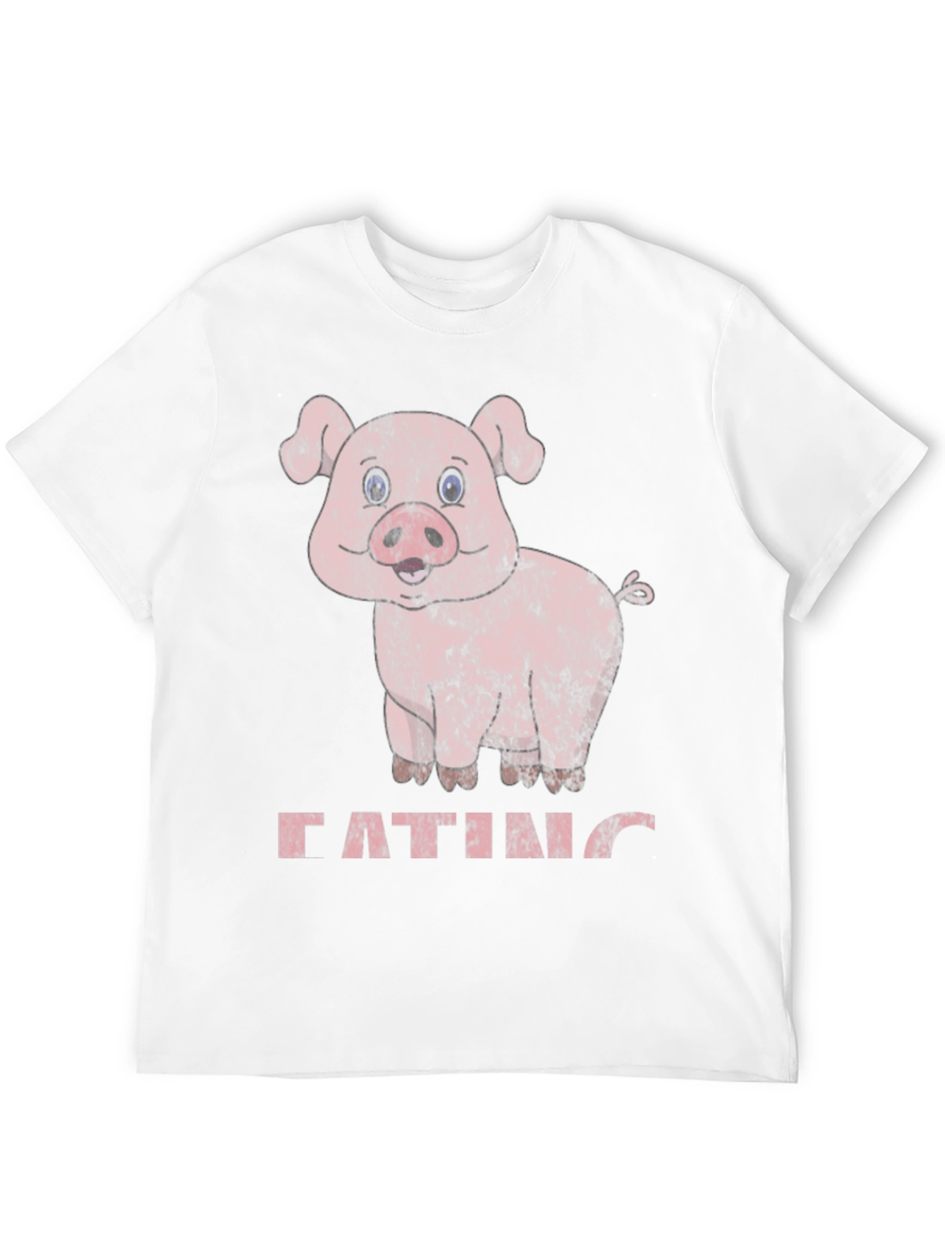 Black Eating Pig Graphic Tee - Unisex view 12