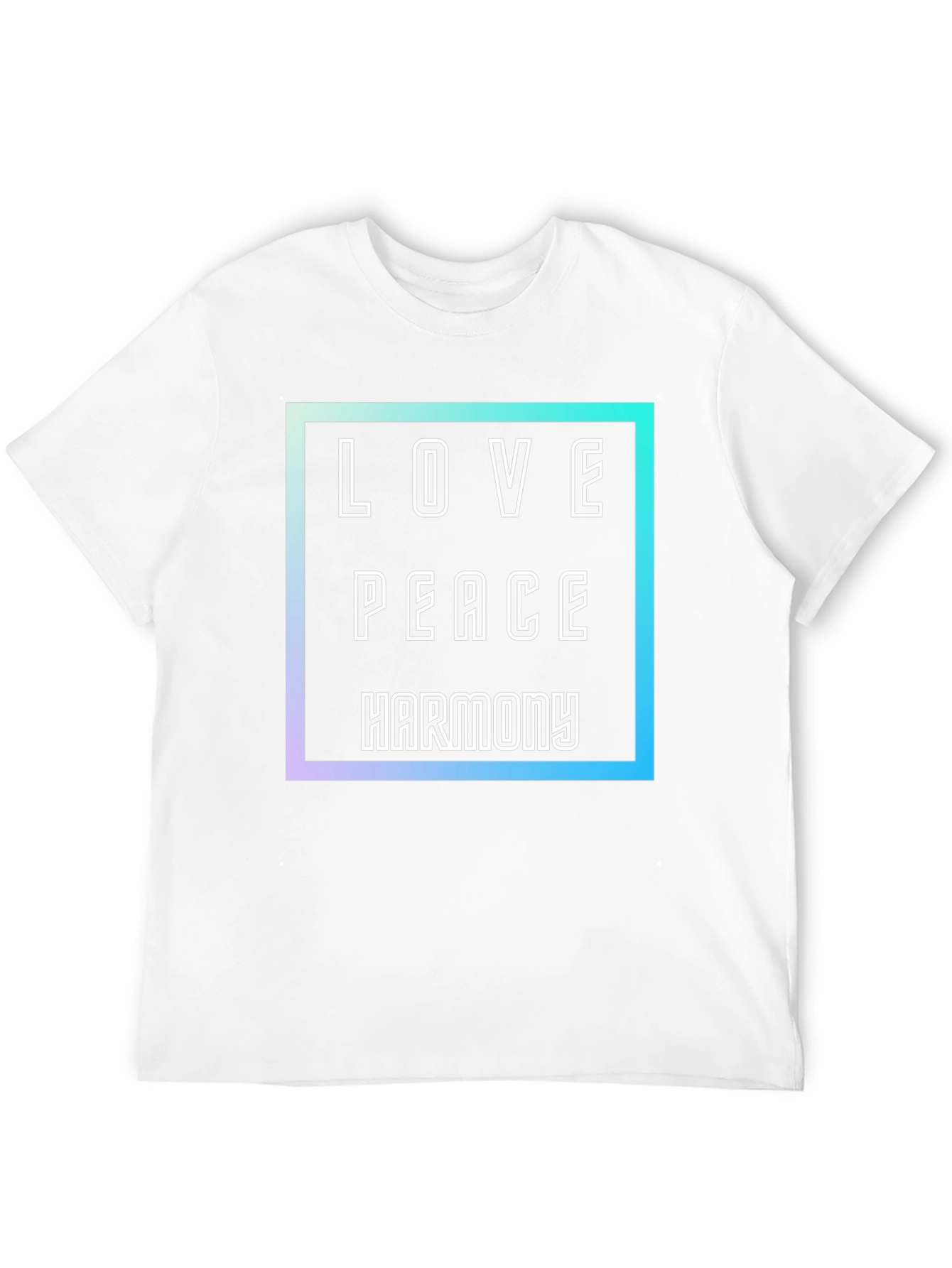 Black Love Peace Harmony Graphic T-Shirt - Stylish and Comfortable view 12