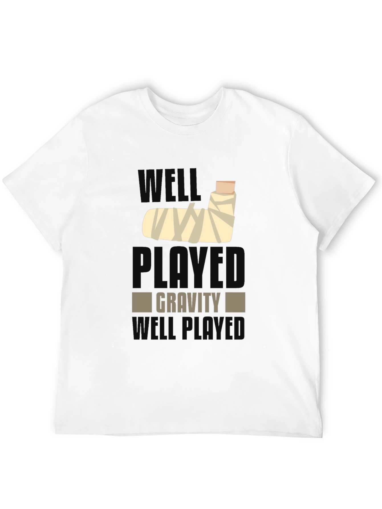 Black Well Played Gravity Tee view 12