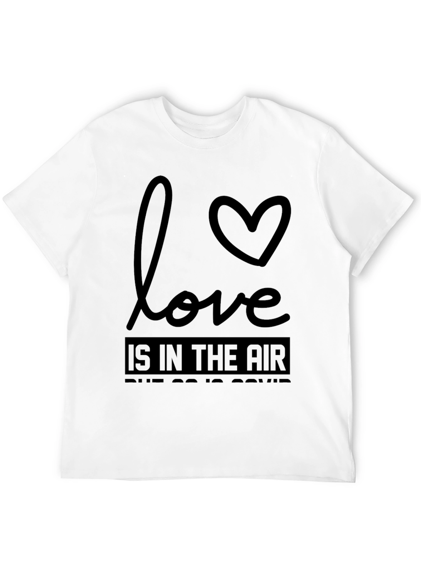 Black Love is in the Air - Funny Graphic Tee view 12
