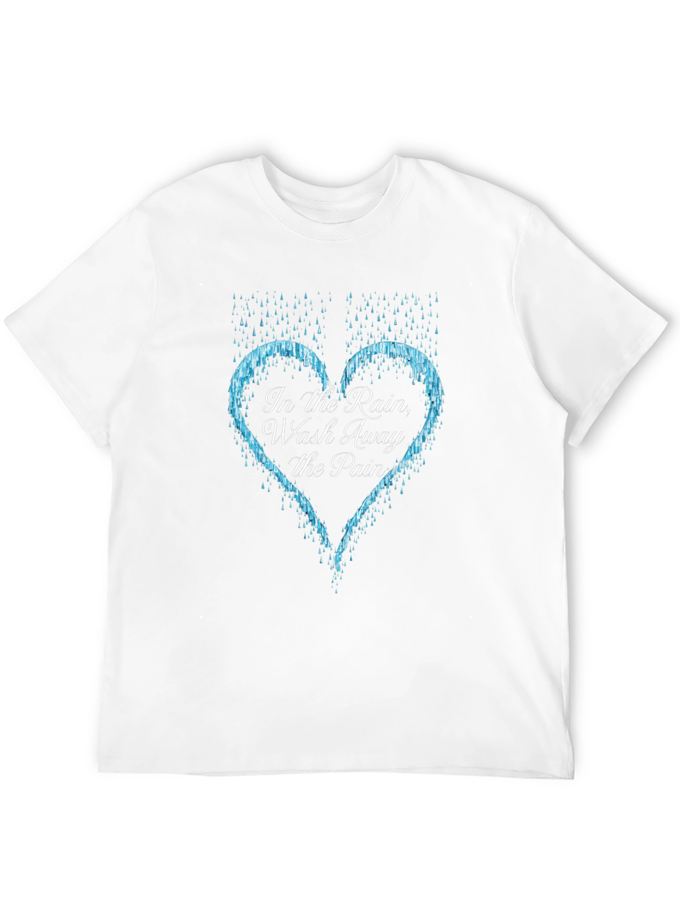 Black In The Rain Wash Away The Pain T-Shirt view 12