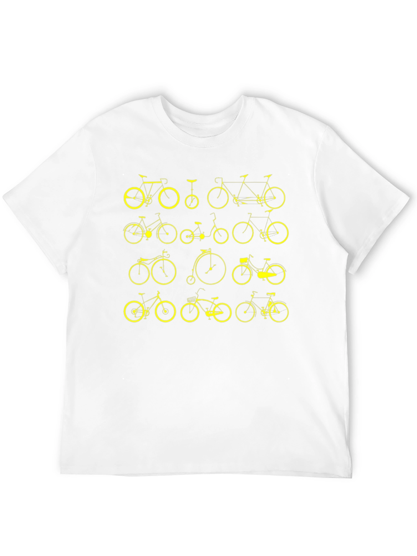 Black Retro Bicycle Graphic T-Shirt - Vintage Bike Lover Tee view 12