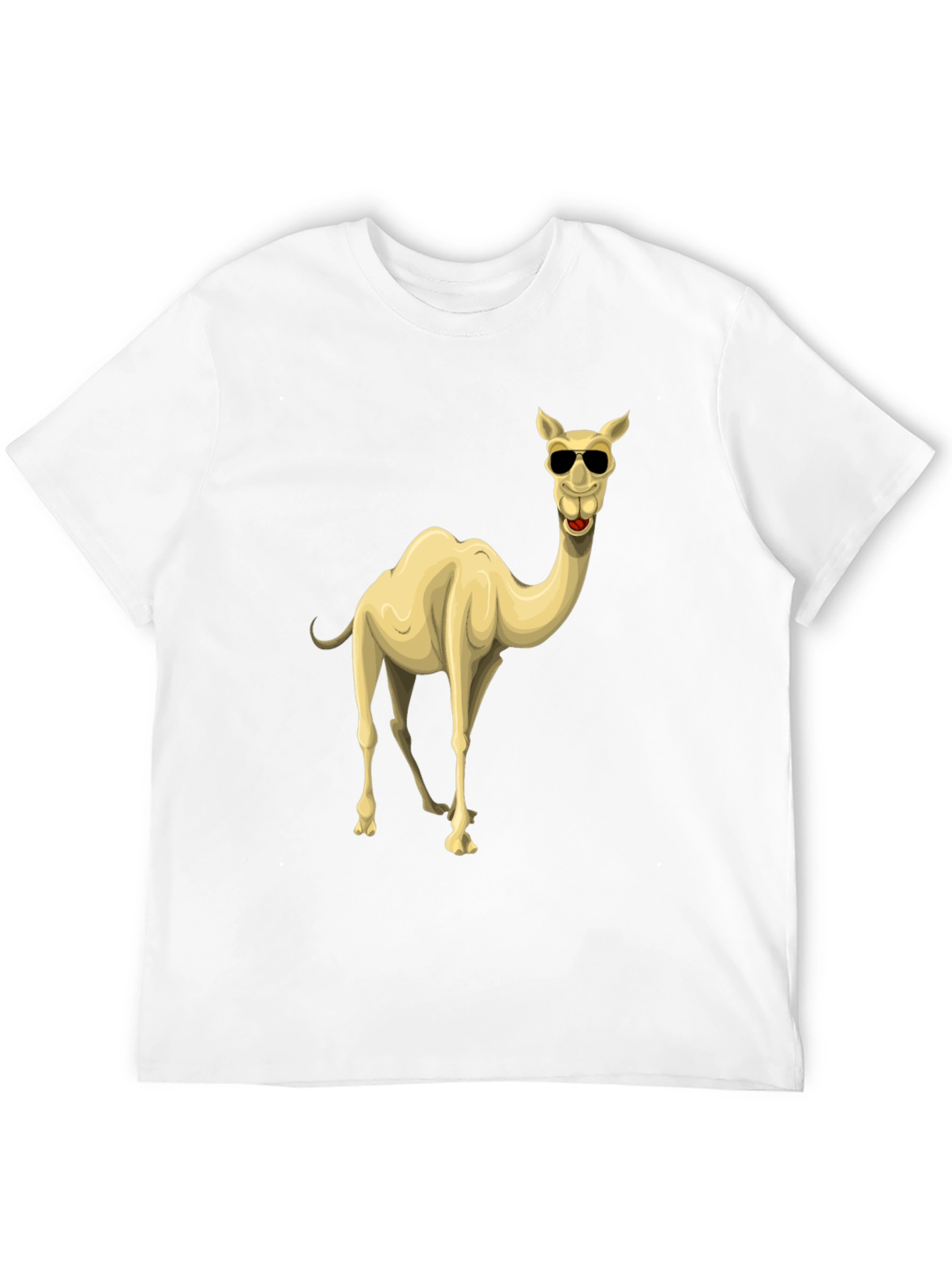 Black Cool Camel Black Graphic T-Shirt view 12