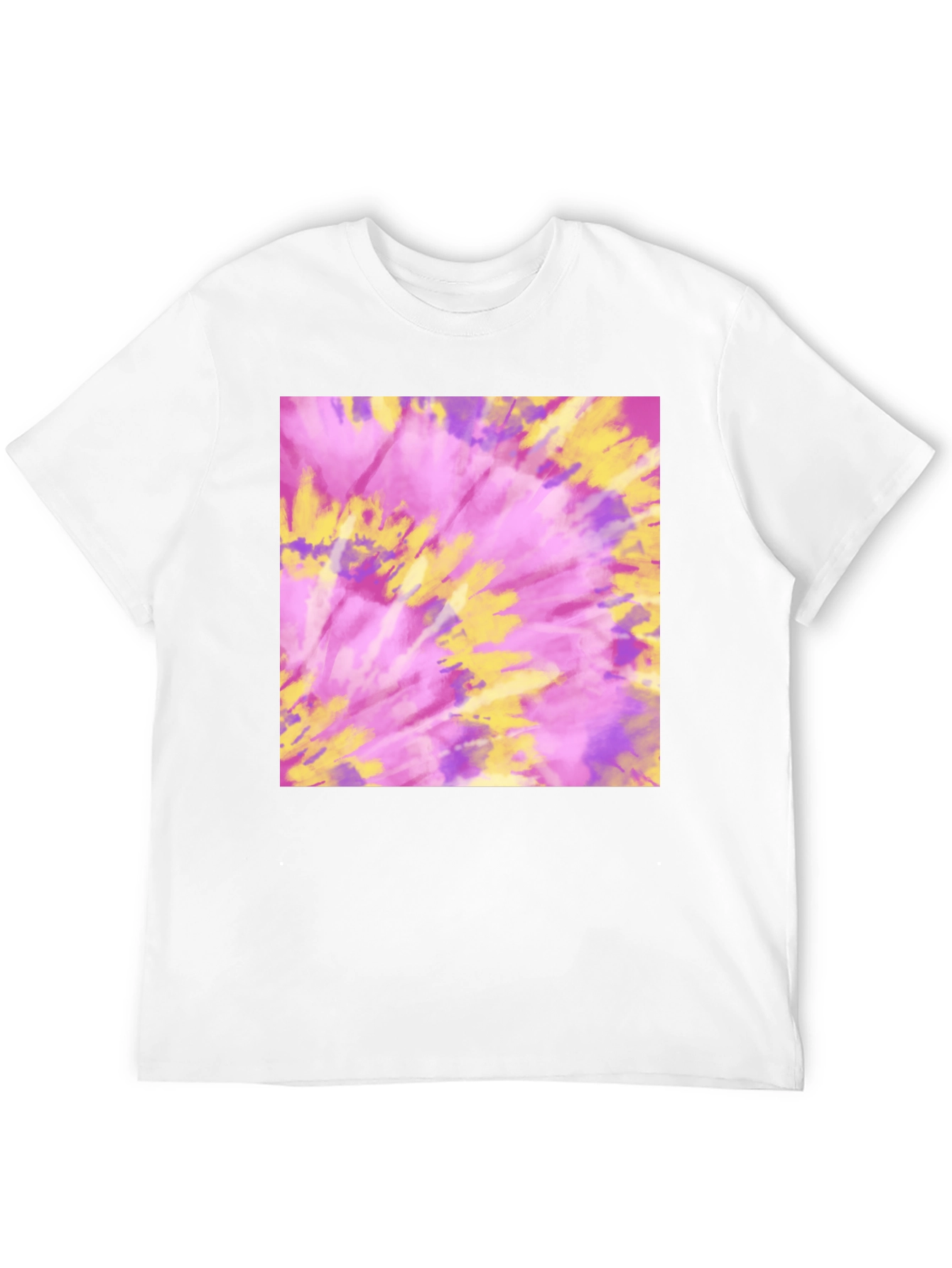 Black Tie-Dye Graphic Tee - Soft & Stylish view 12