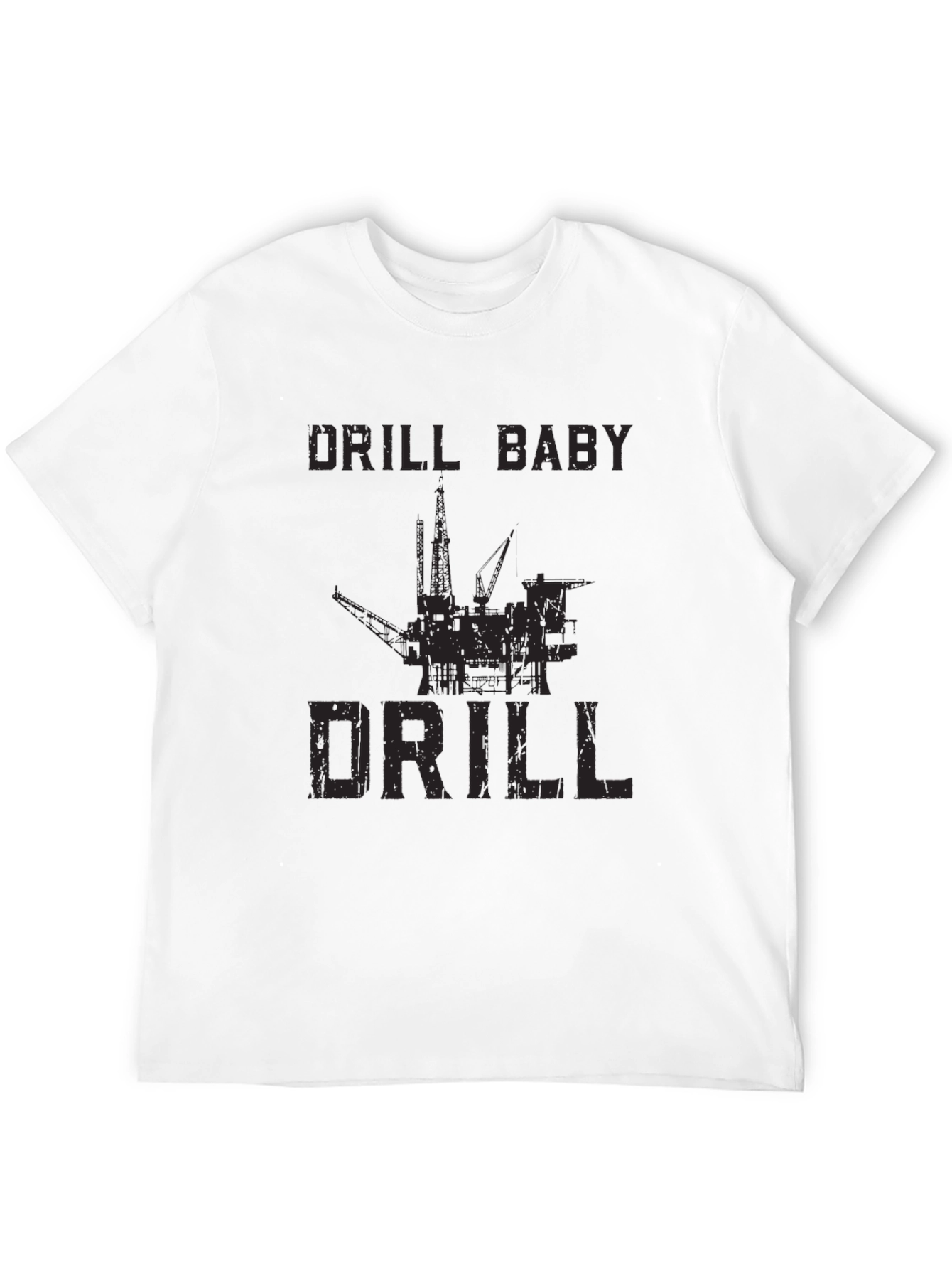 Black Drill Baby Drill Graphic Tee view 12