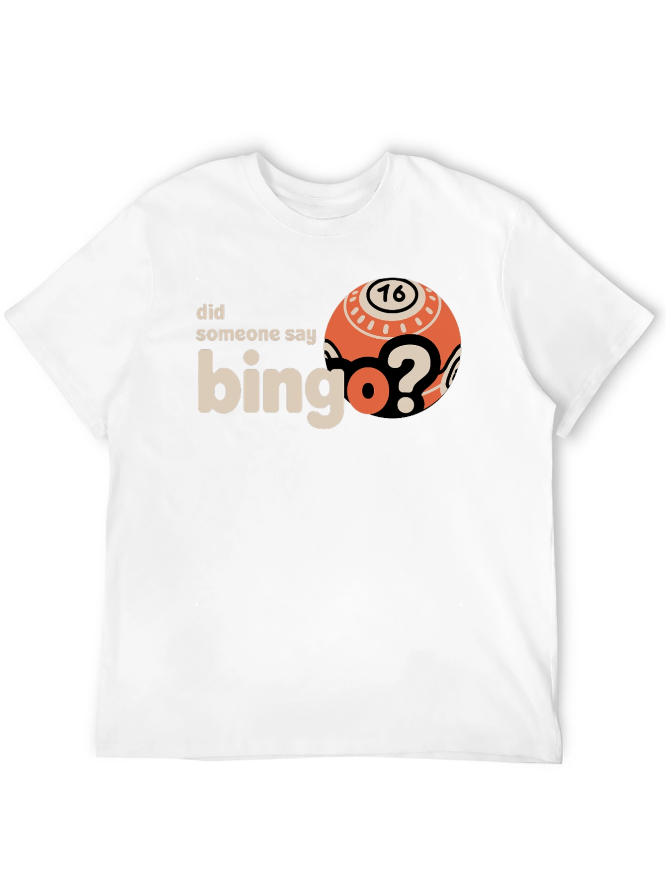 Black Bingo Lover T-Shirt - Did Someone Say Bingo? Graphic Tee view 12