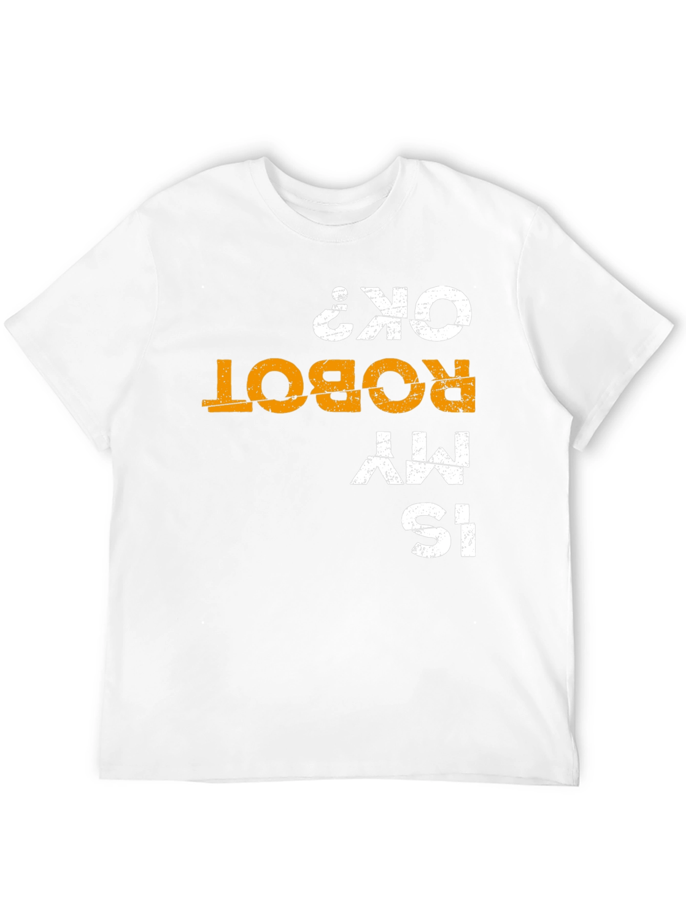 Black Is My Robot OK? Graphic Tee view 12