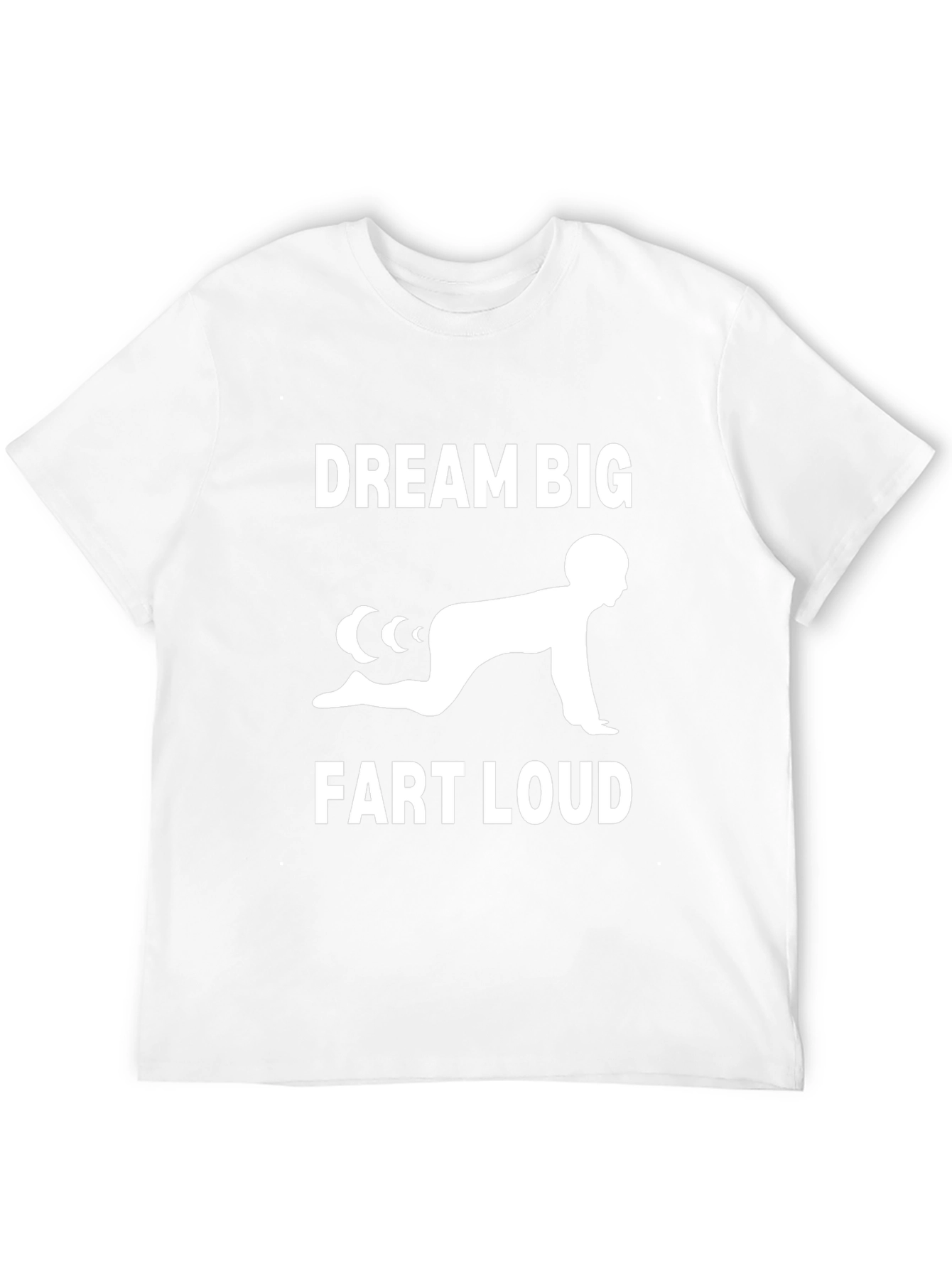 Black Dream Big, Fart Loud T-Shirt view 12
