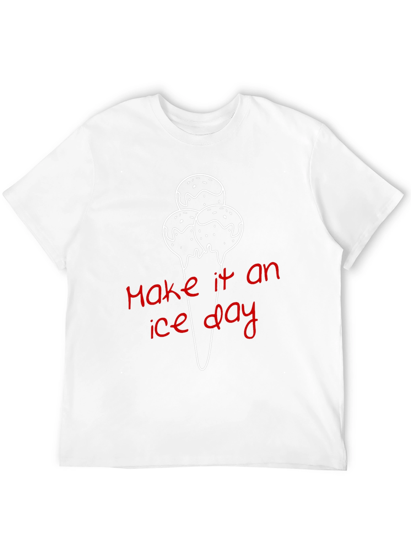 Black Ice Cream Day T-Shirt - Cool Graphic Tee view 12