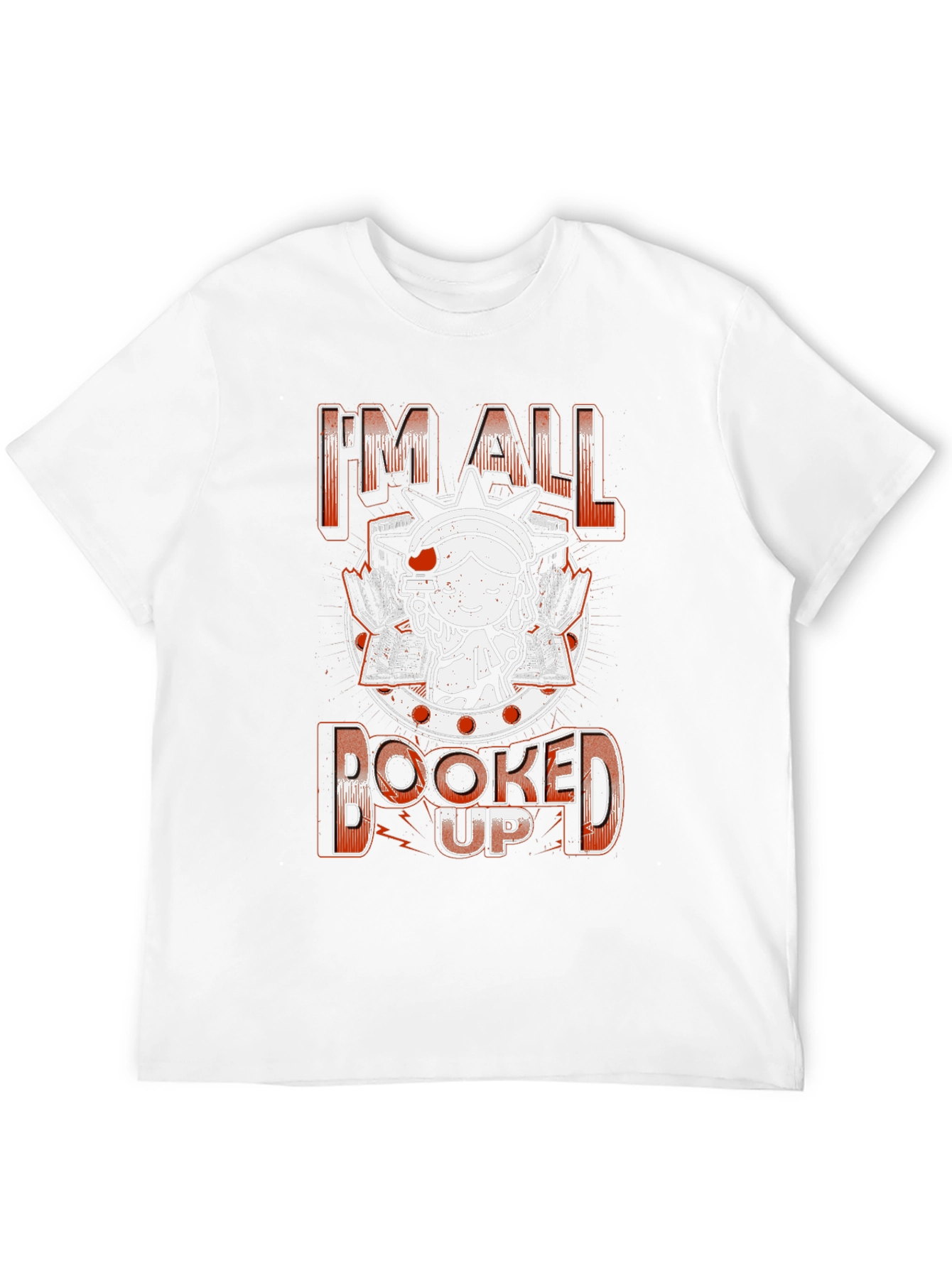 Black Booked Up Graphic T-Shirt view 12