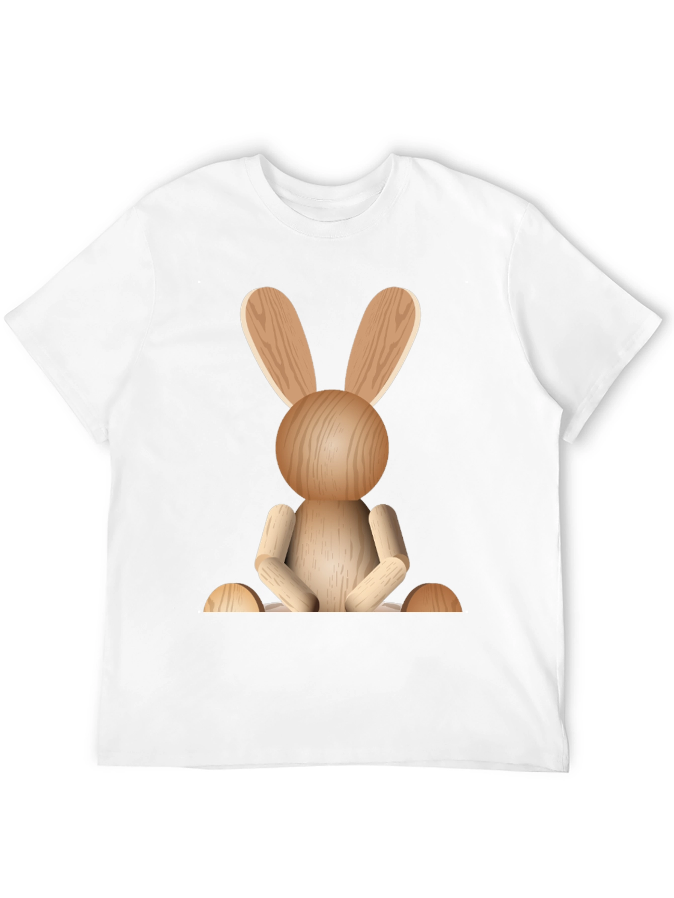 Black Wooden Rabbit T-Shirt view 12