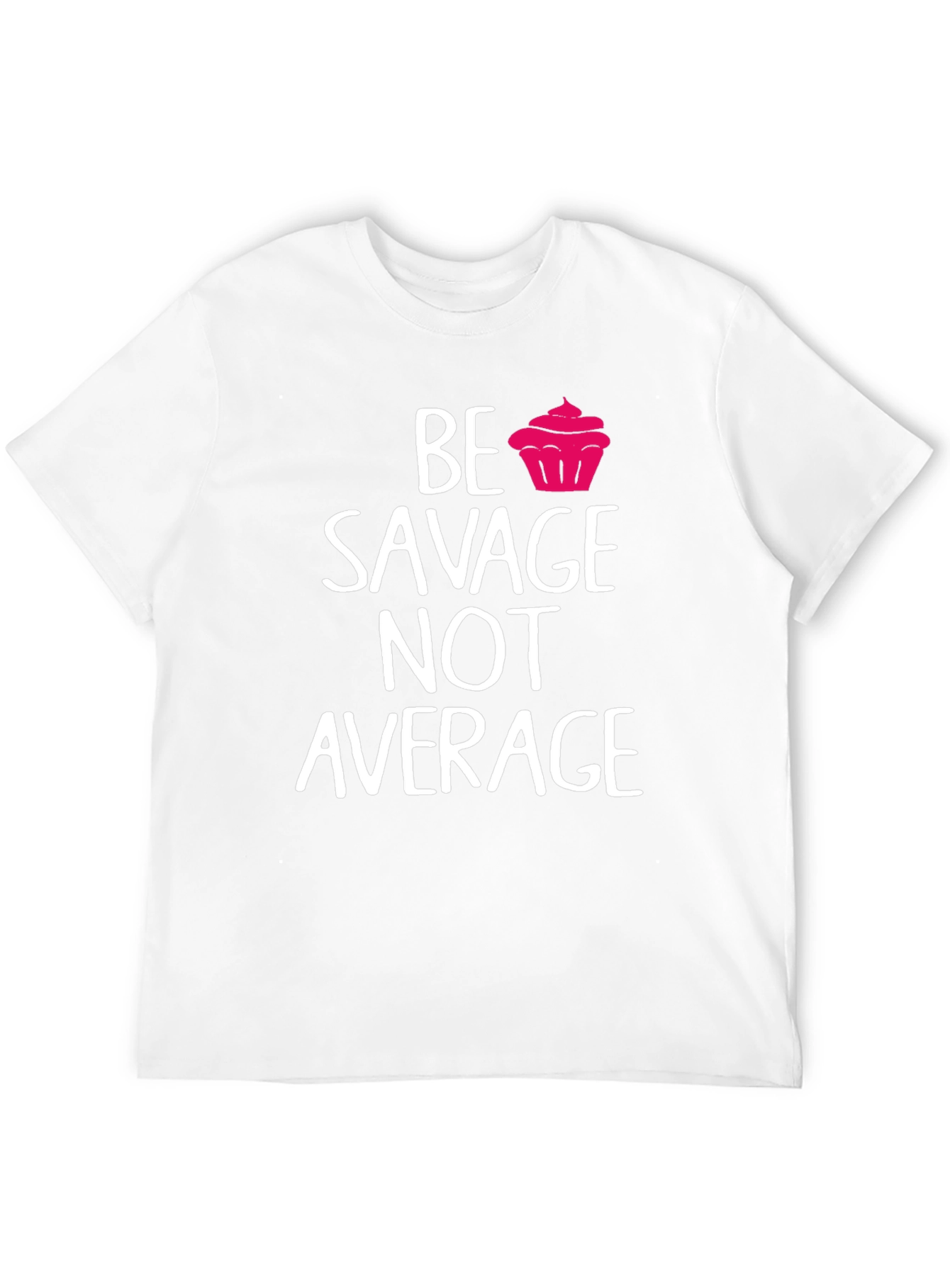 Black Be Savage Not Average Graphic Tee view 12