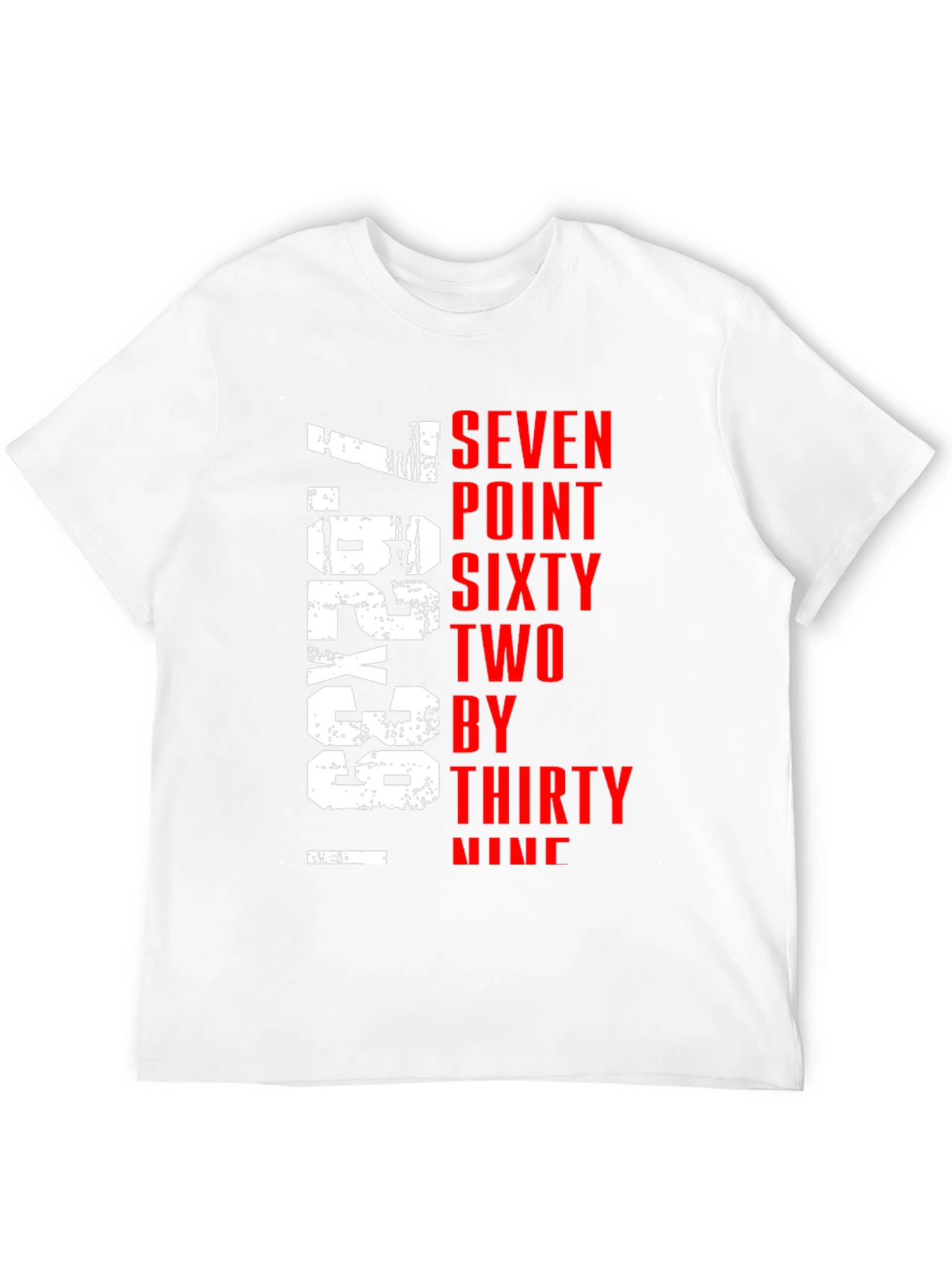 Black 7.62x39mm T-Shirt - Gun Enthusiast Apparel view 12