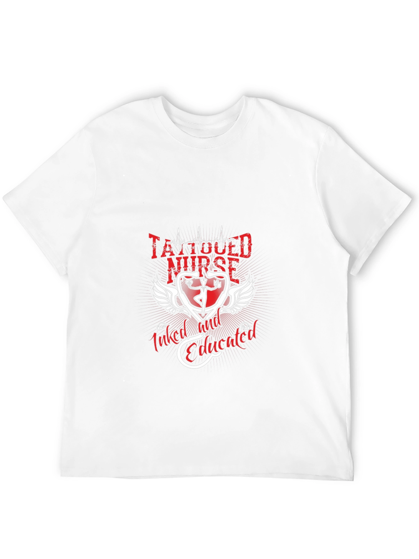 Tattooed Nurse T-Shirt - Inked and Educated - 12