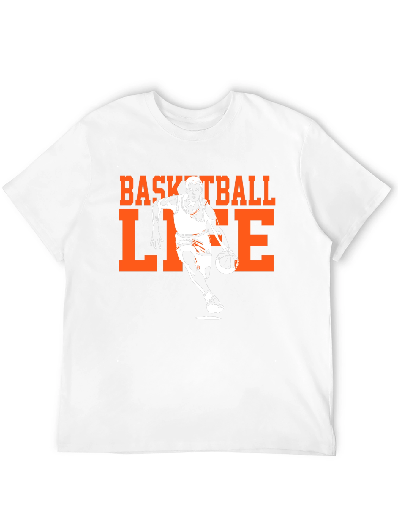 Black Basketball Life Graphic Tee view 12