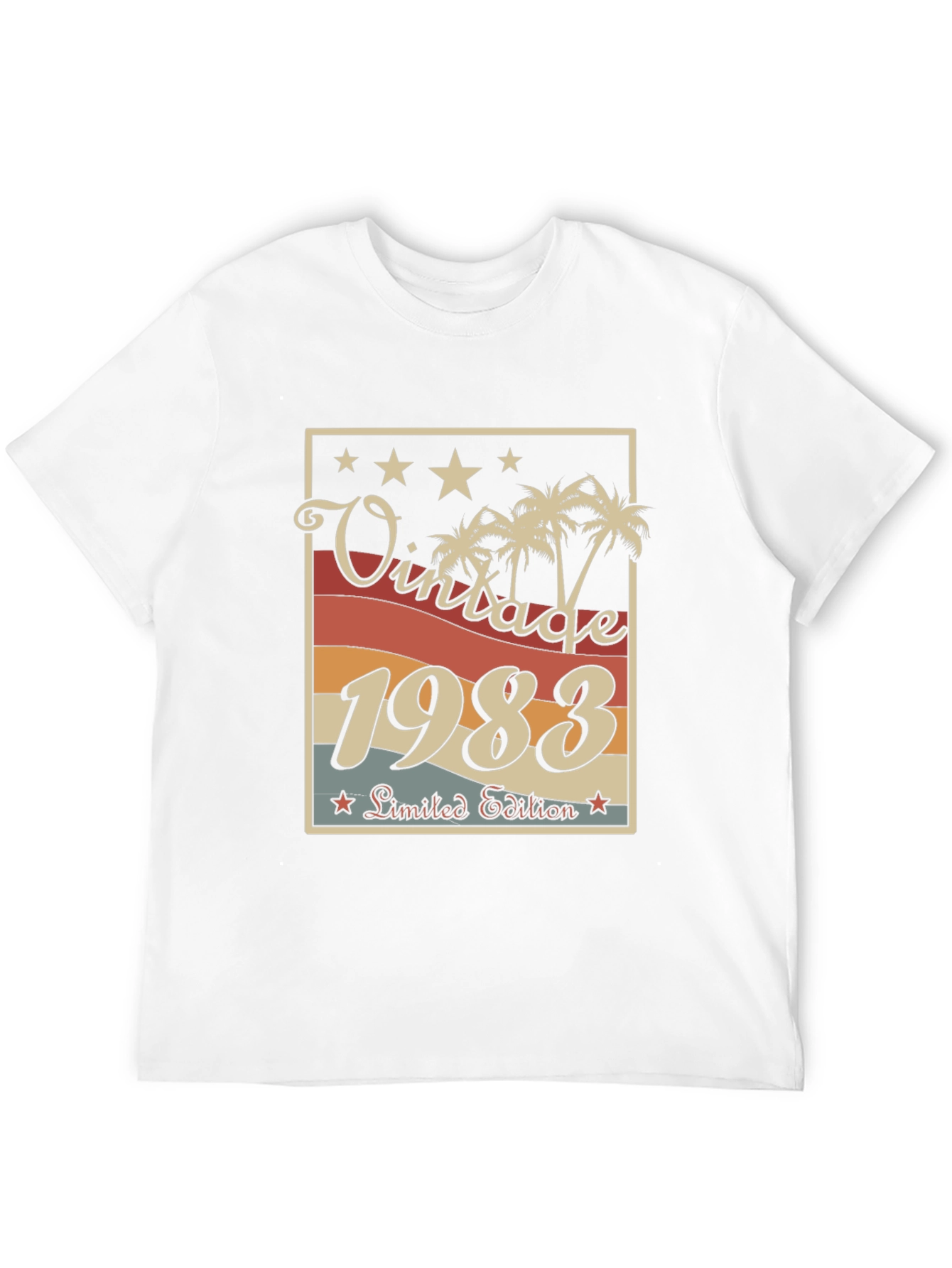 Black Vintage 1983 Limited Edition Graphic T-Shirt view 12