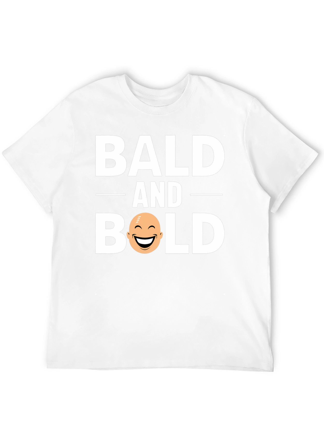Black Bald and Bold Graphic T-Shirt view 12