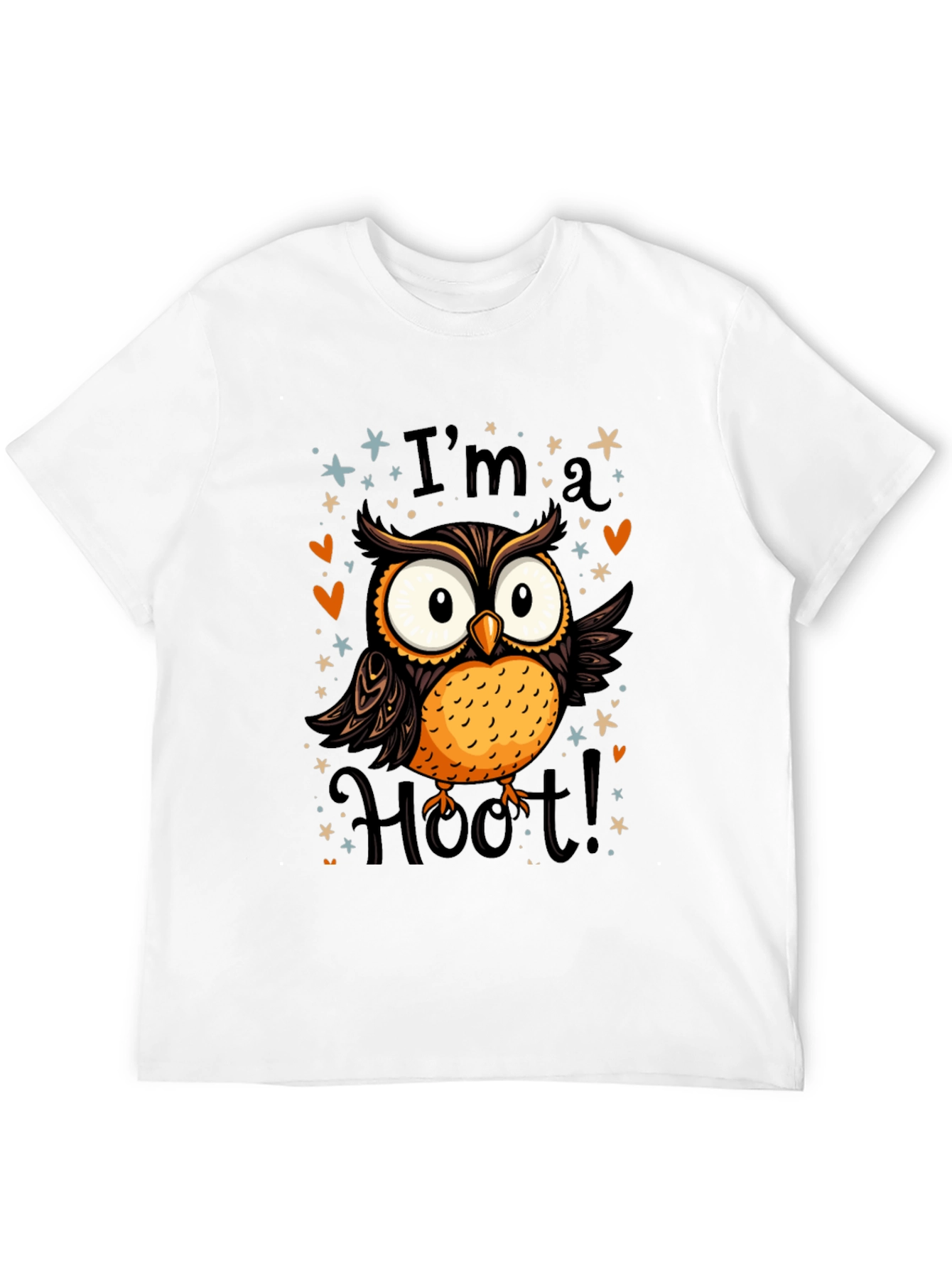 Black I'm a Hoot! Owl Graphic Tee view 12