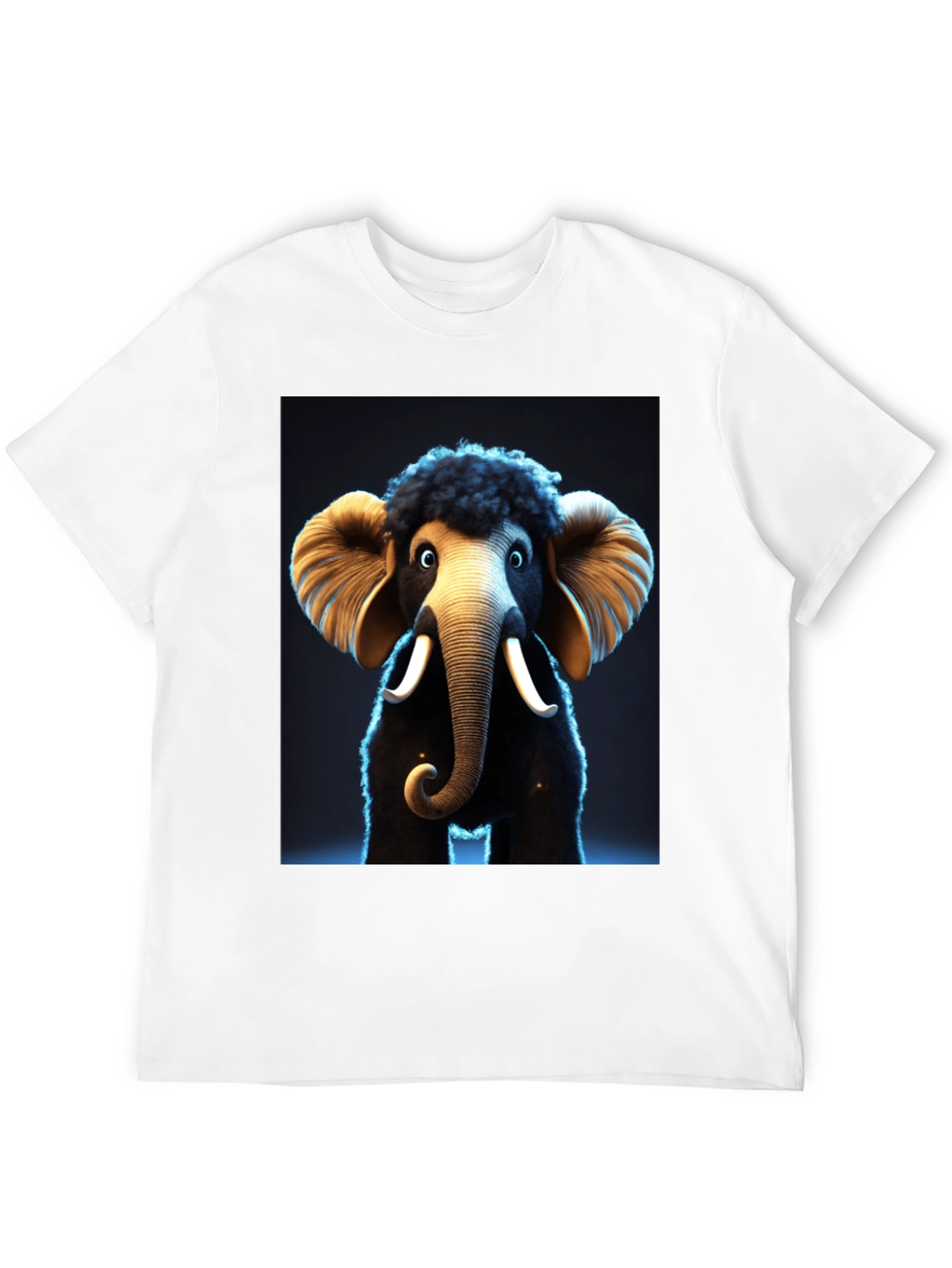 Black Mammoth Graphic Tee - Unique Design, Soft Fabric view 12