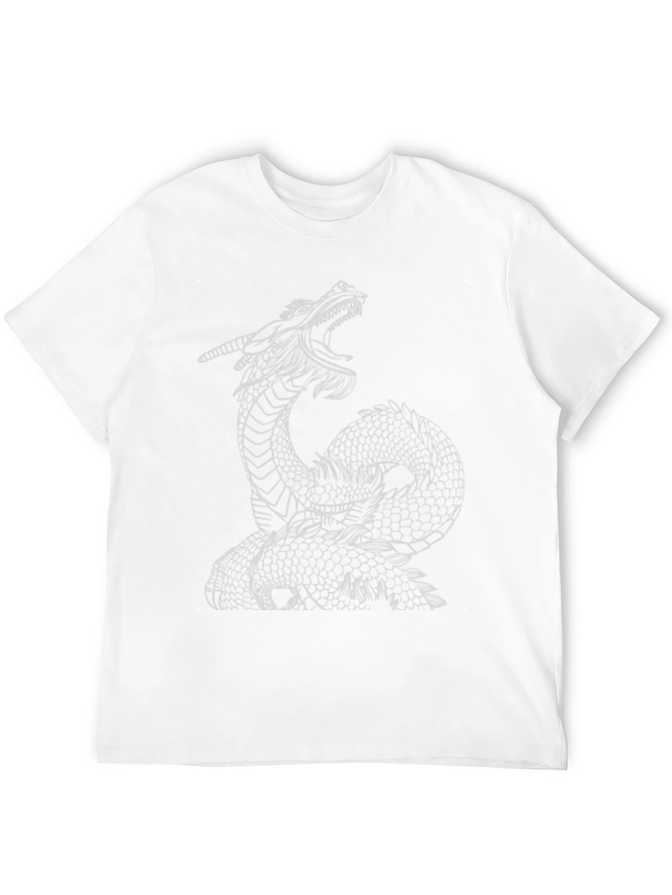 Black Dragon Graphic Black T-Shirt view 12
