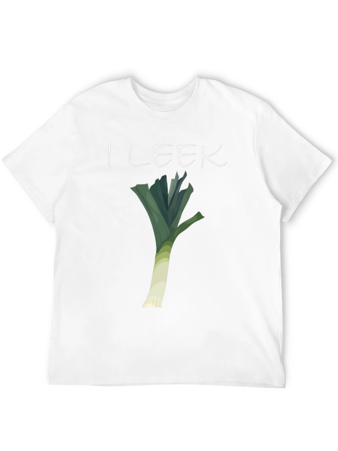 I Leek T-Shirt - Funny Vegetable Pun Tee - 12