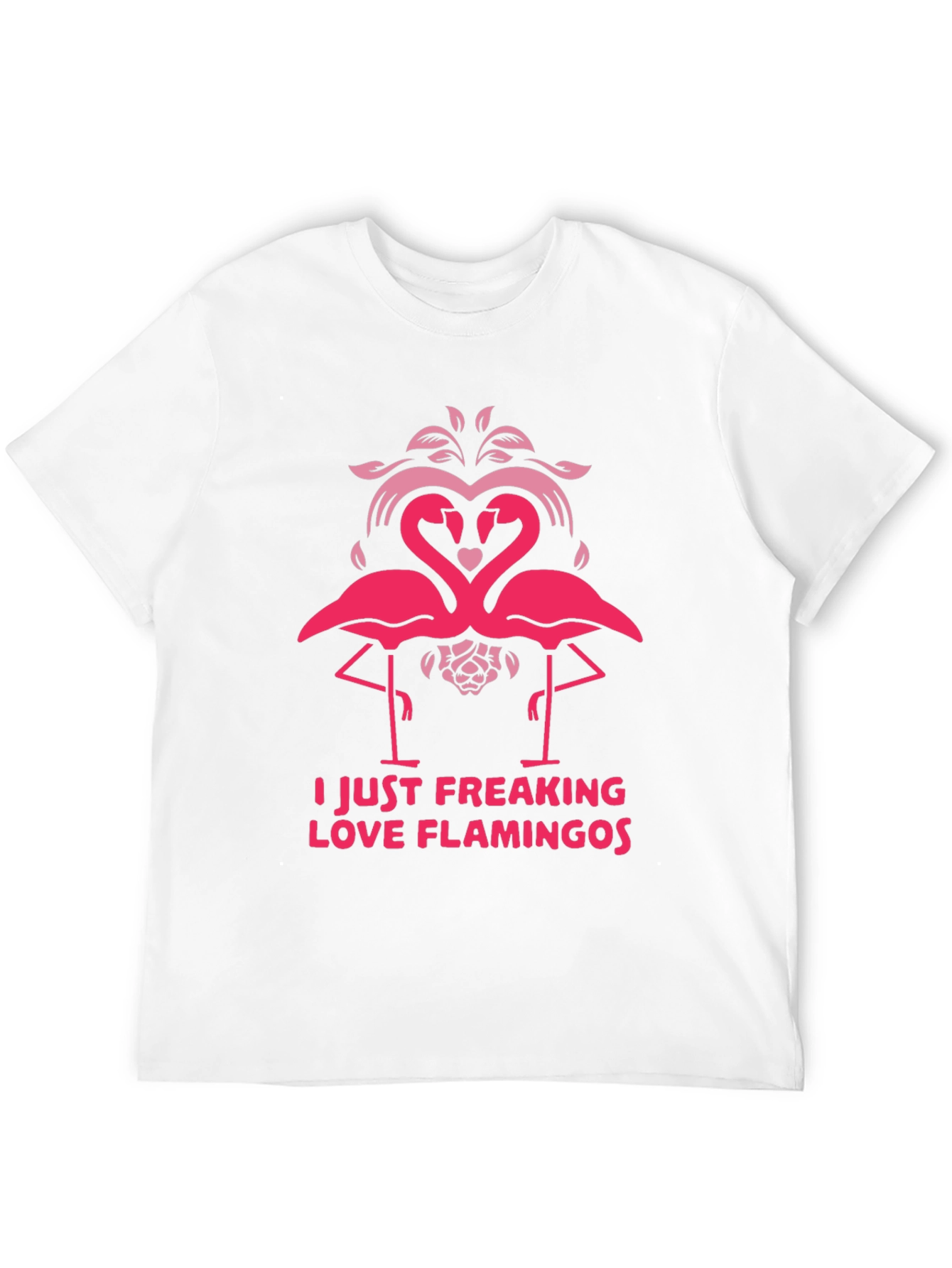 Black I Love Flamingos Graphic T-Shirt - Fun & Stylish view 12