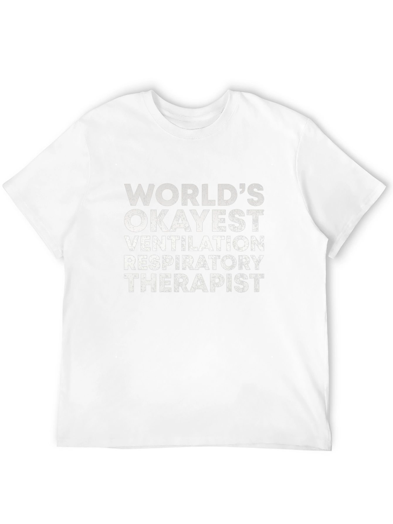 Black Okayest Respiratory Therapist Graphic Tee view 12