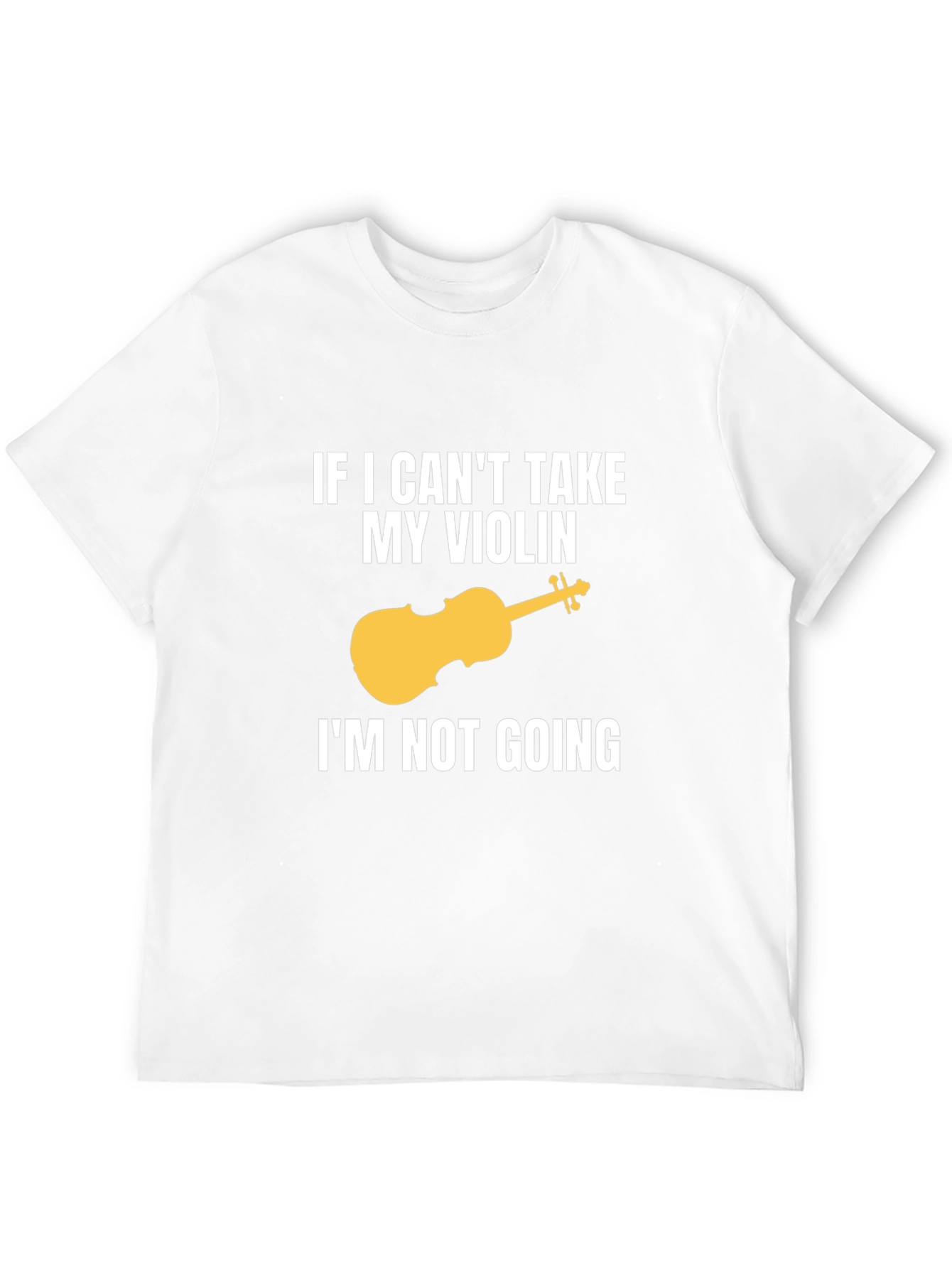 Black Funny Violinist T-Shirt - If I Can't Take My Violin view 12