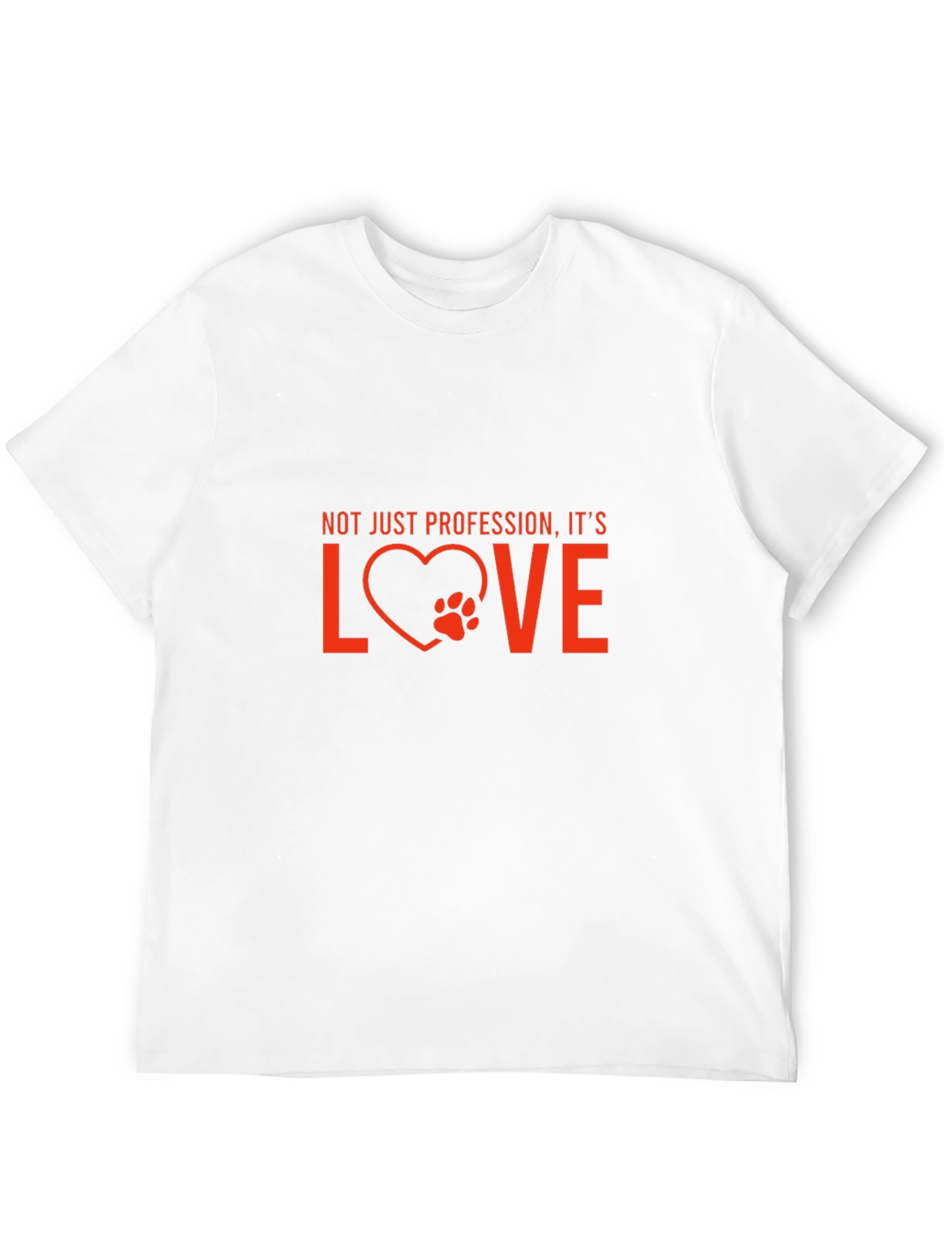 Black Vet Tech Love T-Shirt - Not Just Profession view 12