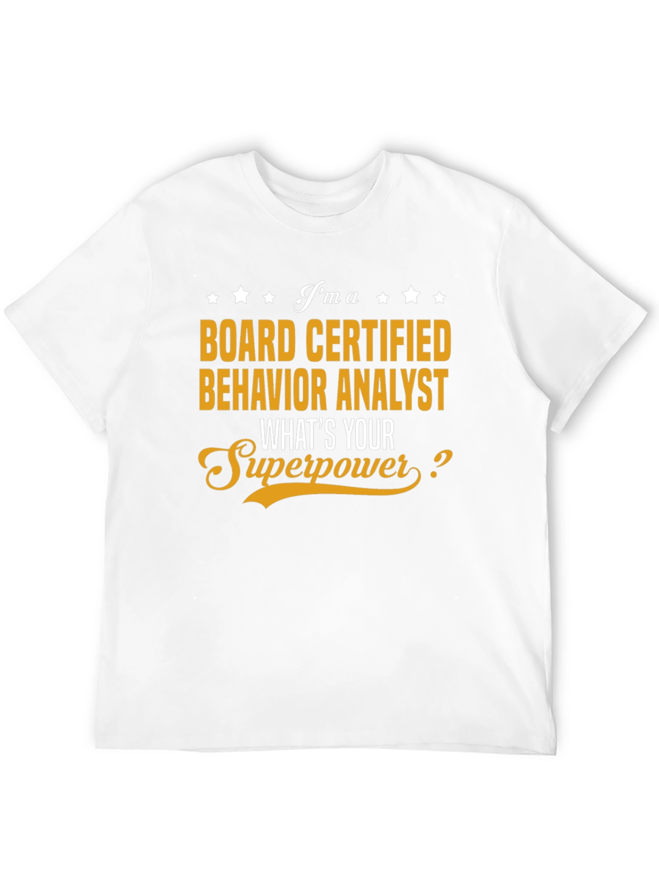 Black Board Certified Behavior Analyst T-Shirt view 12
