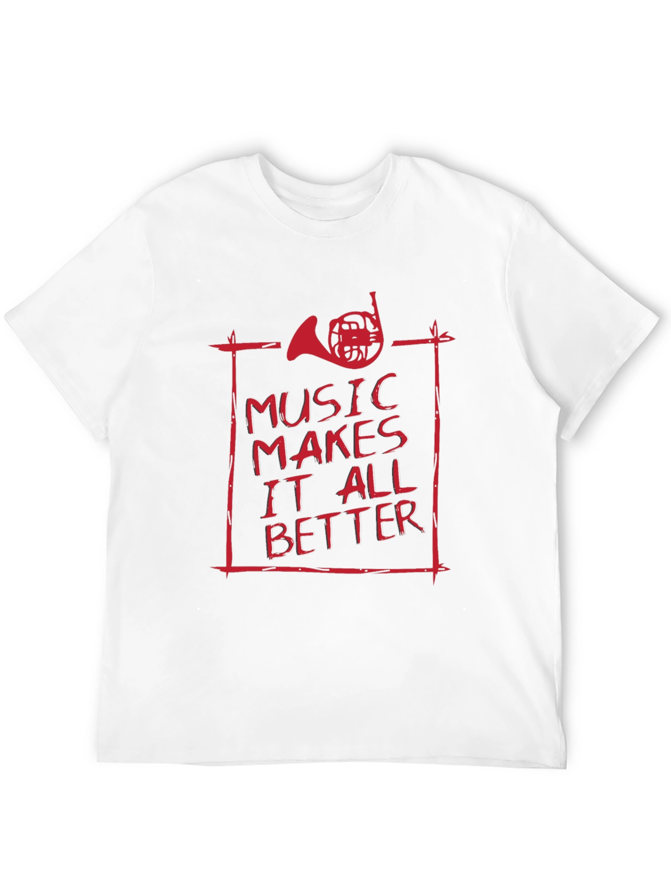 Black Music Makes It All Better T-Shirt view 12