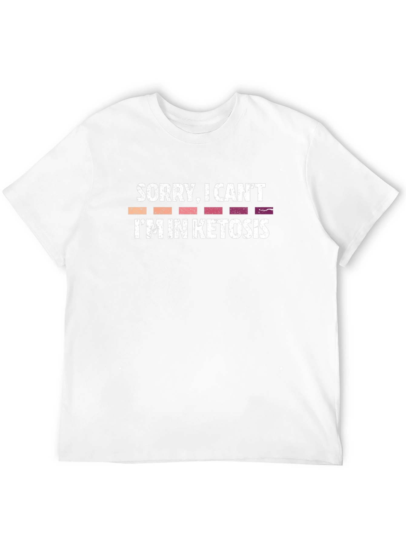 Black Funny Ketosis T-Shirt - Sorry, I Can't view 12