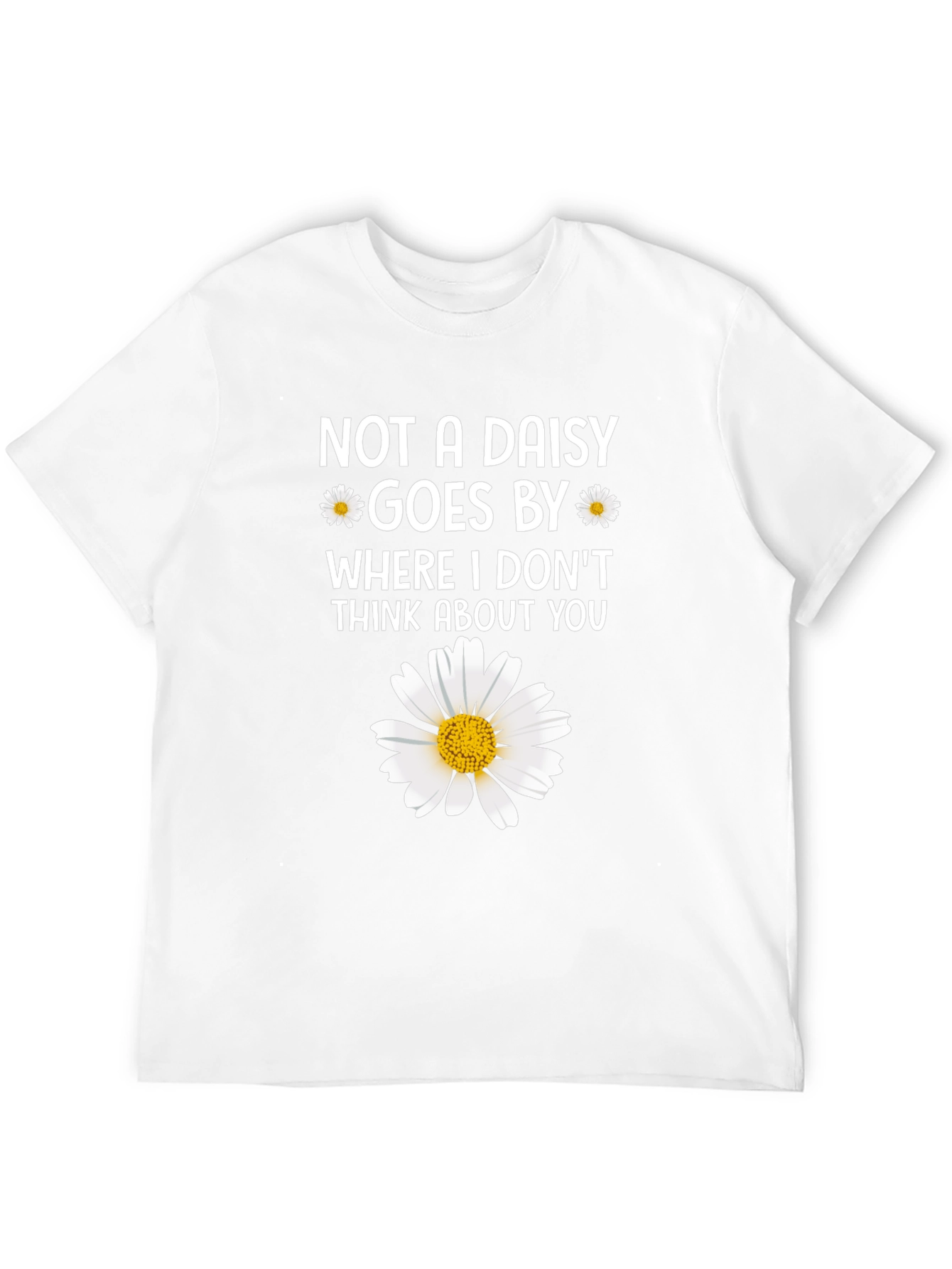 Black Daisy Graphic T-Shirt - "Not a Daisy Goes By..." view 12