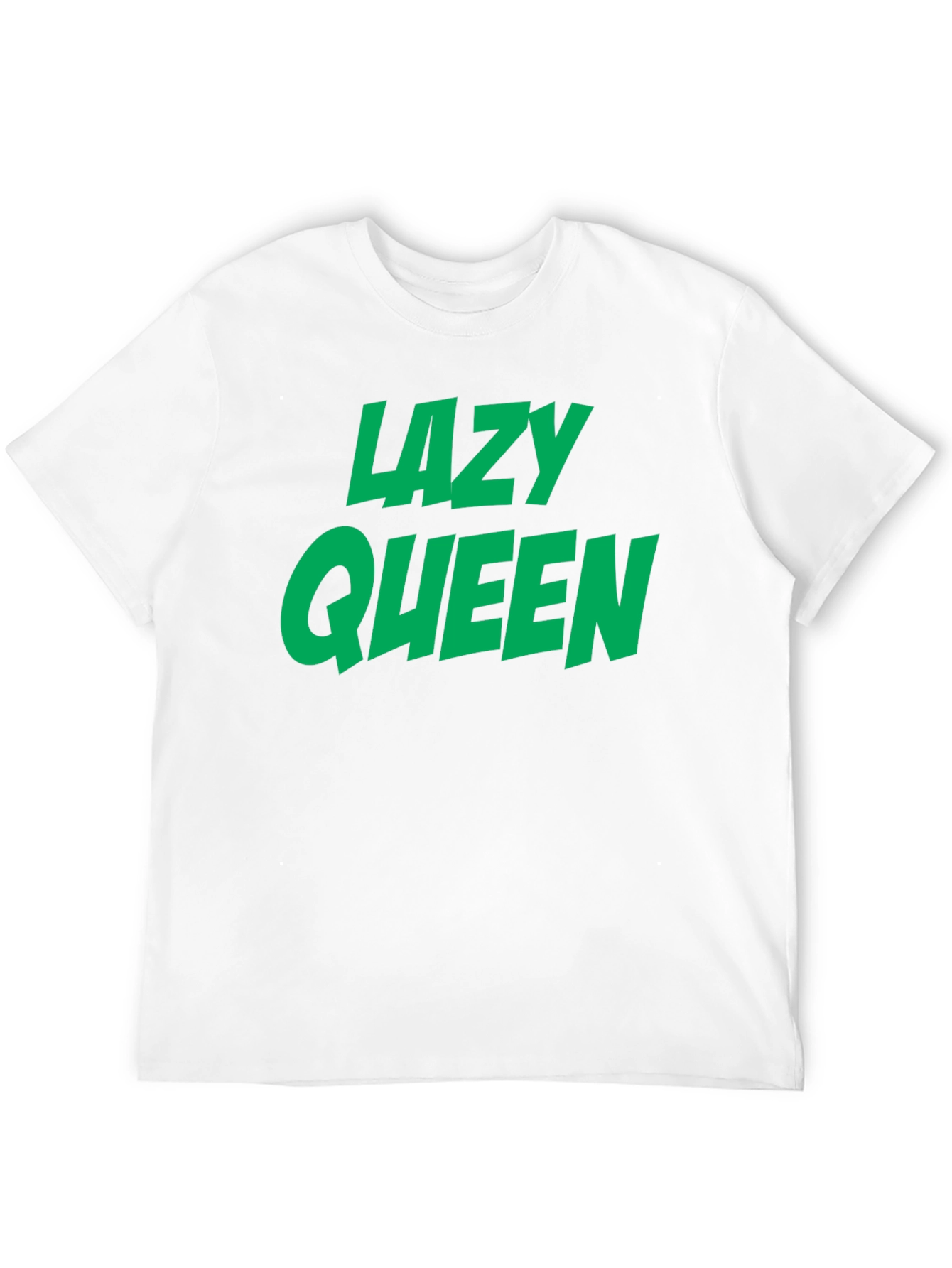 Black Lazy Queen Graphic Tee - Black view 12