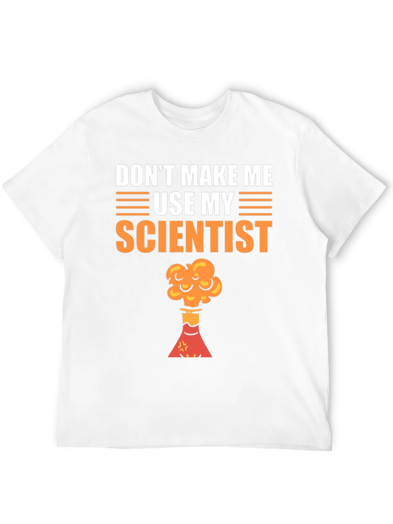 Black Scientist Threat T-Shirt - Funny Science Tee view 12