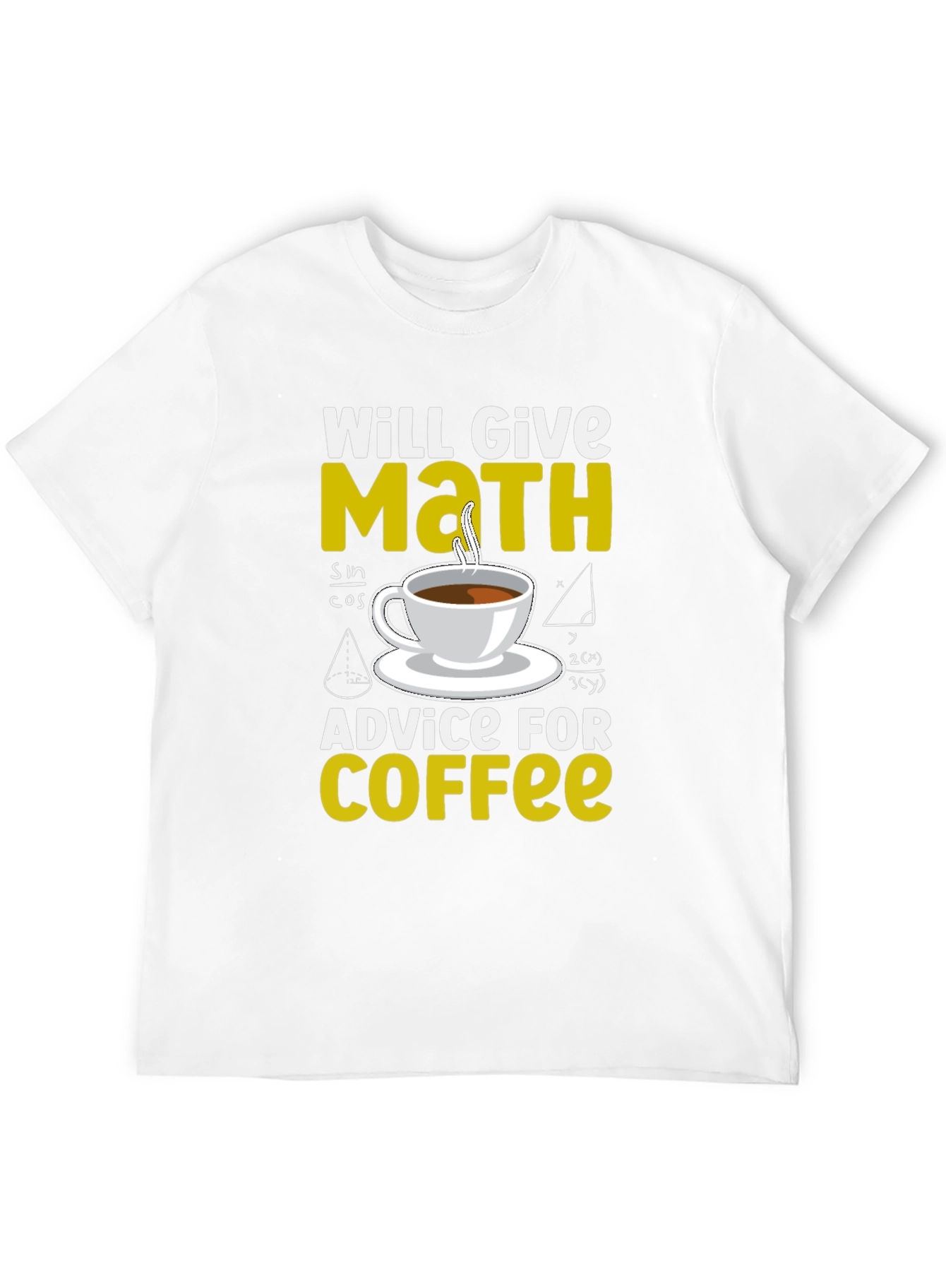 Black Math Advice for Coffee T-Shirt view 12