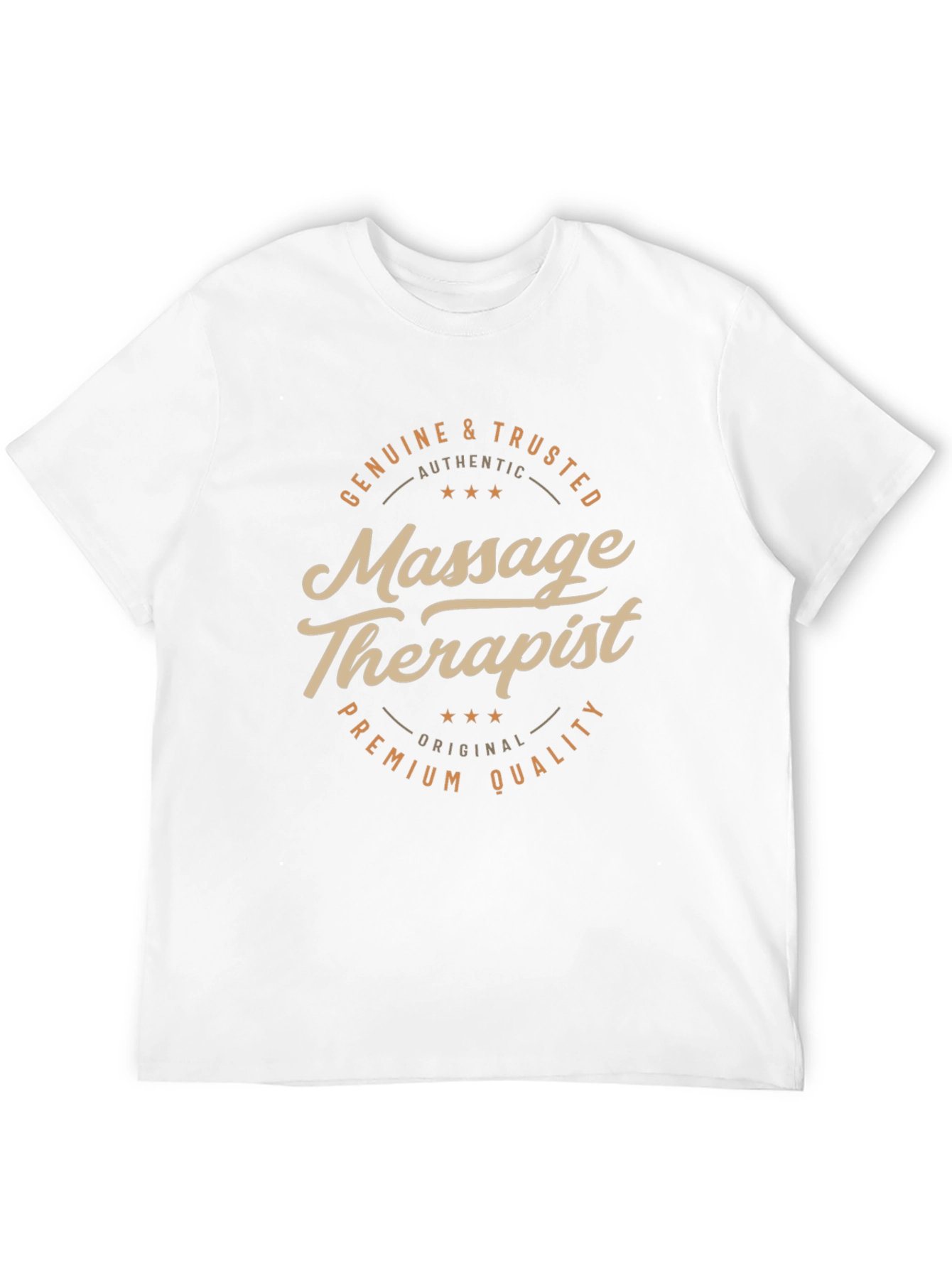 Black Massage Therapist Premium Quality T-Shirt view 12