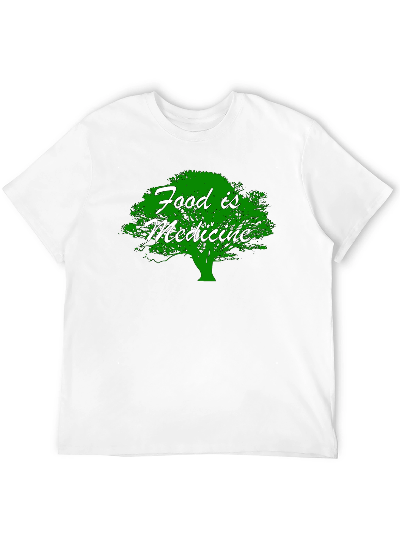 Black Food is Medicine T-Shirt - Organic Health Tee view 12